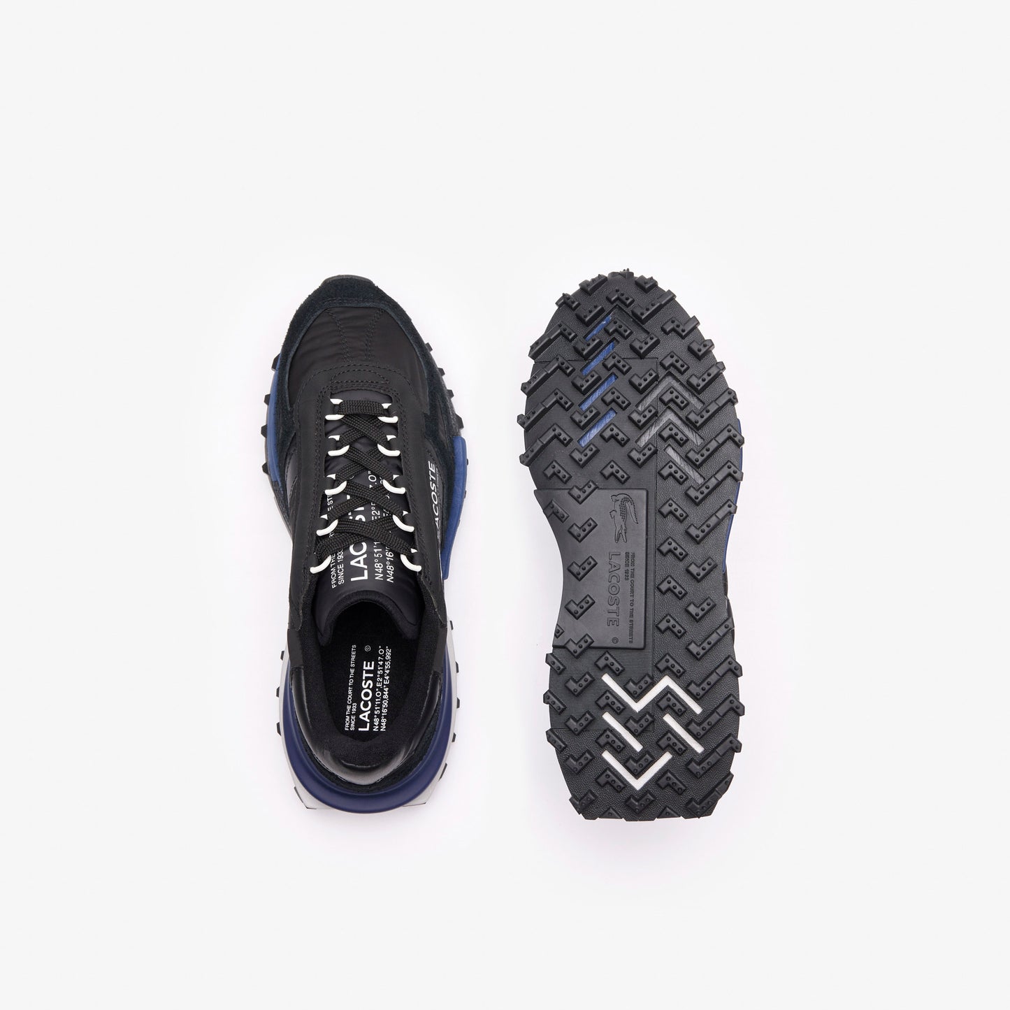 Lacoste Elite Active Erkek Siyah/Lacivert Sneaker