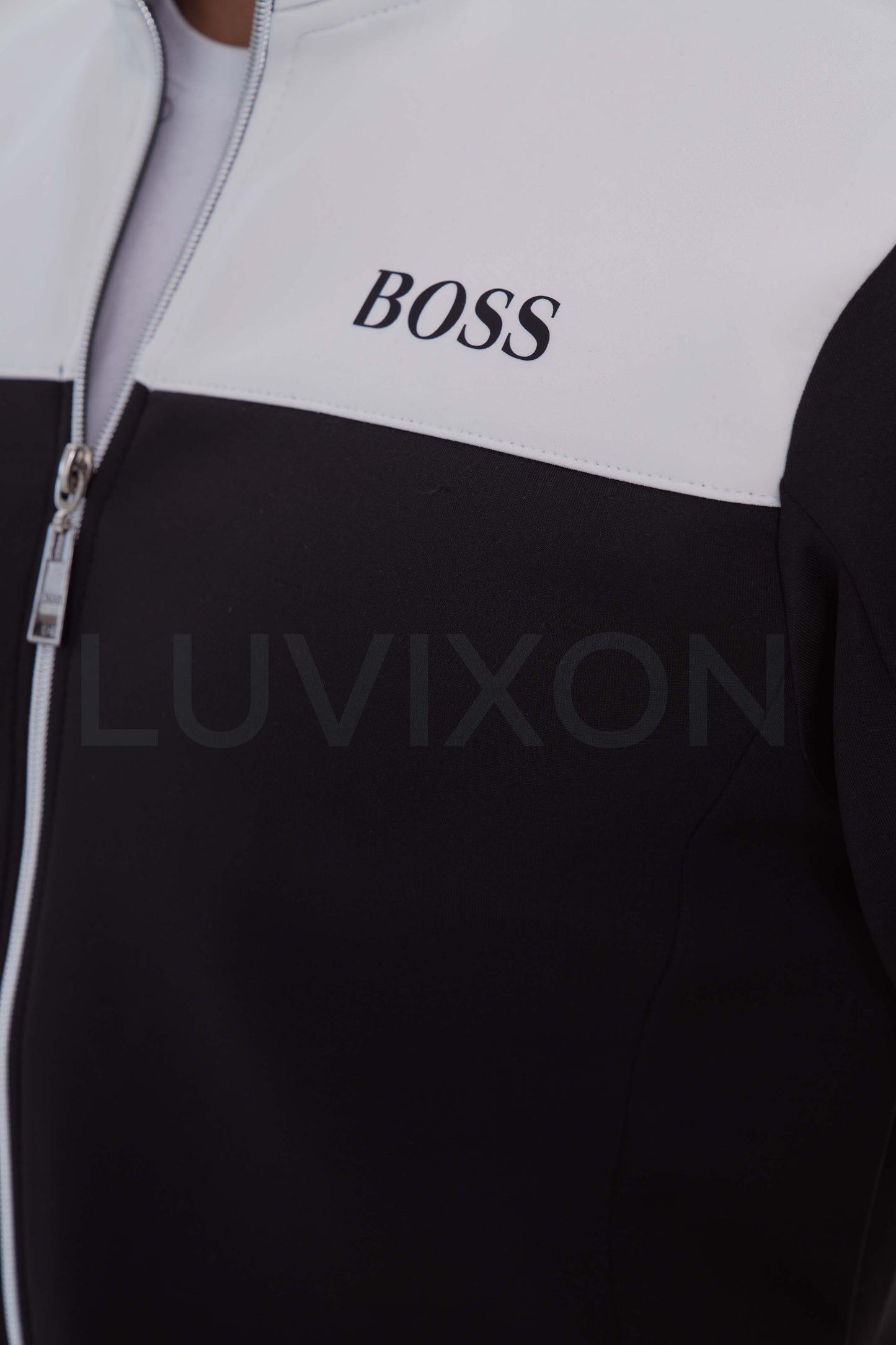 Boss Erkek Eşofman Takımı – Siyah & Beyaz