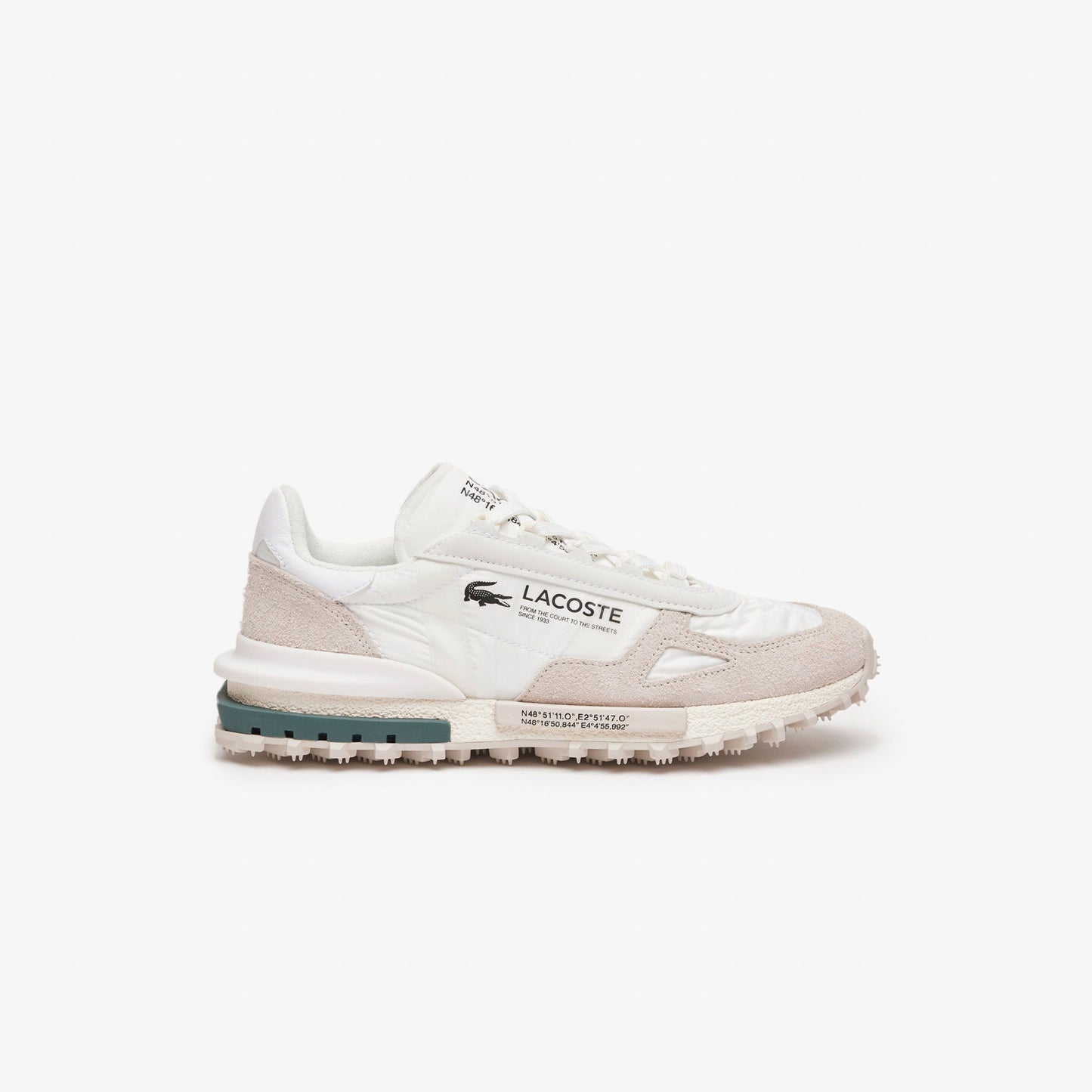 Lacoste Elite Active Erkek Beyaz/Yeşil Sneaker
