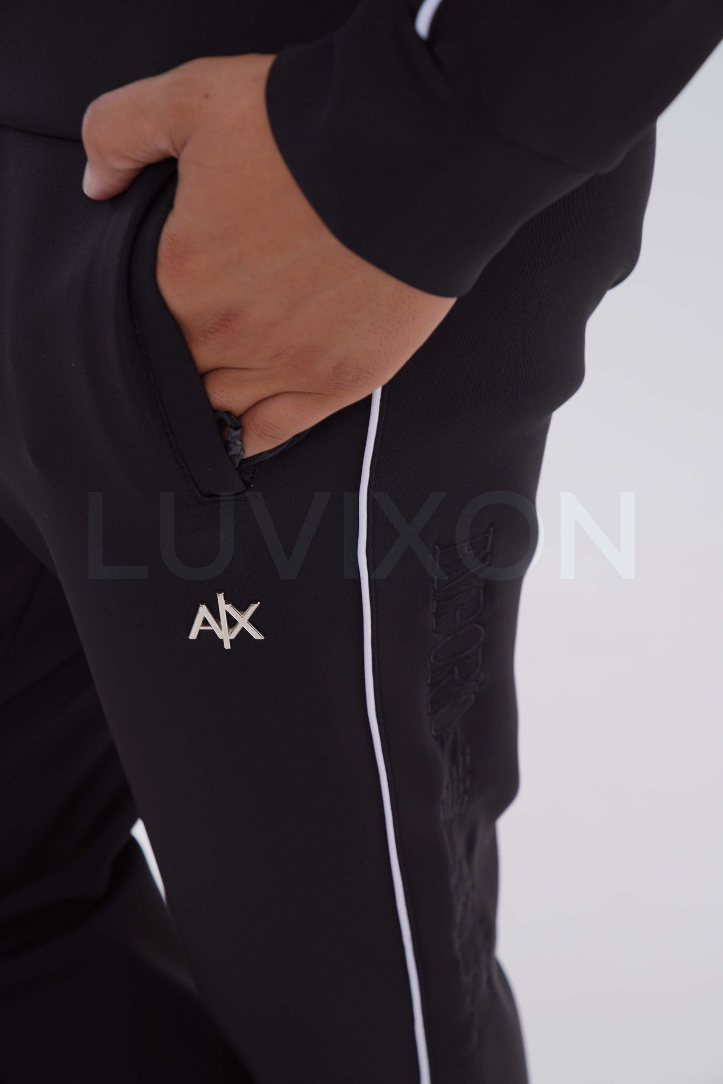 Armani Exchange Siyah Eşofman Takımı