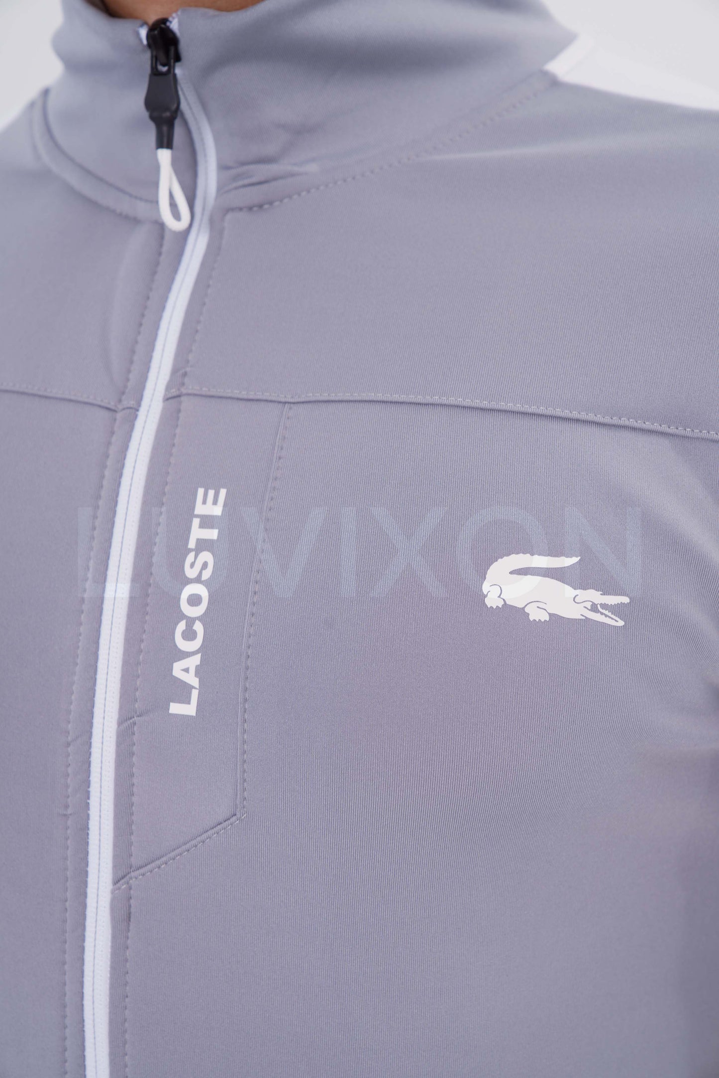 Lacoste Gri/Siyah Eşofman Takımı