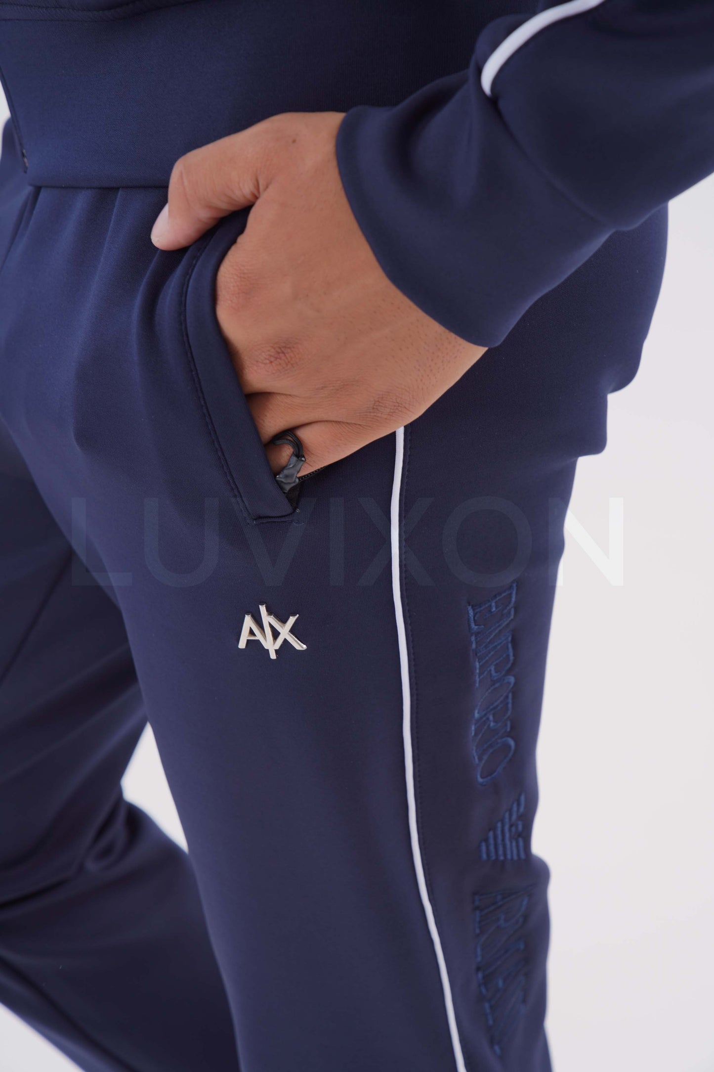 Armani Exchange Lacivert Eşofman Takımı