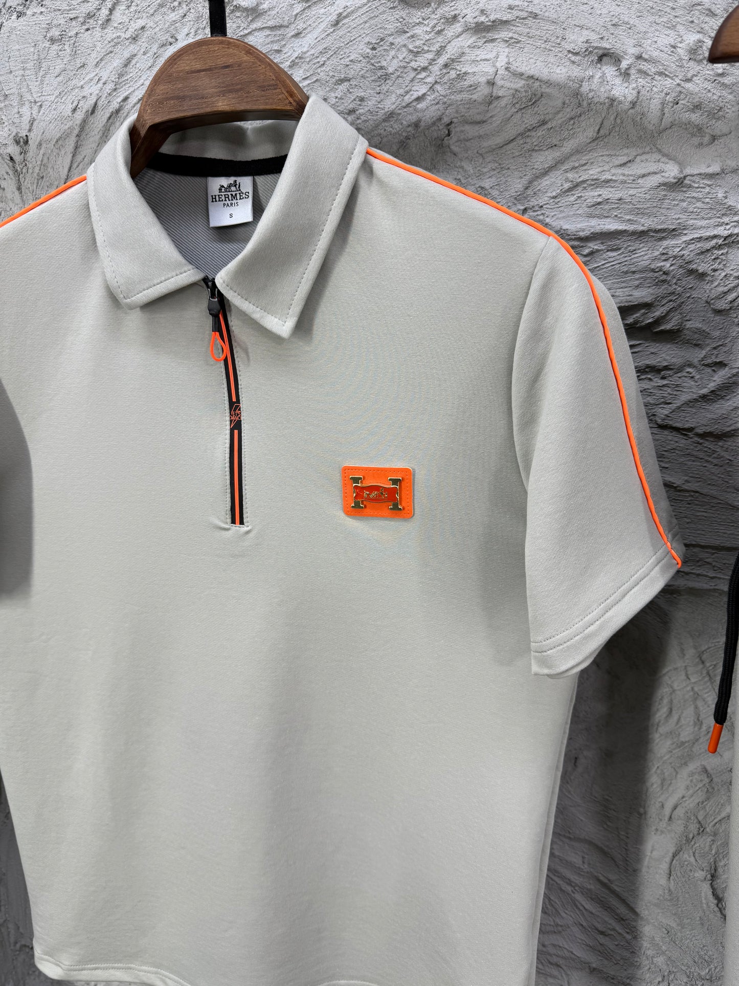 Hermes Taş Polo Yaka T-shirt Takımı