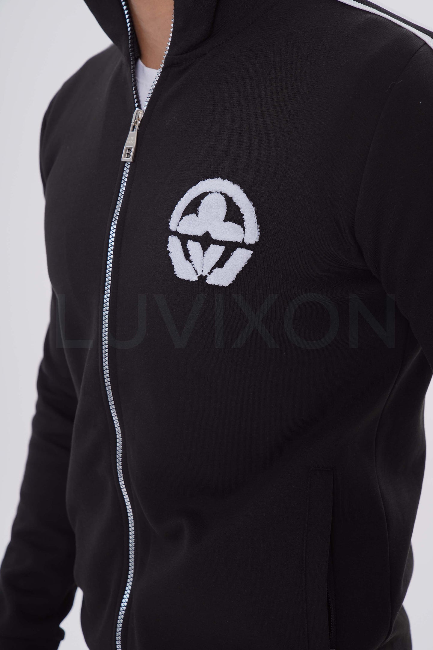Louis Vuitton Siyah Logo Detaylı Eşofman Takımı