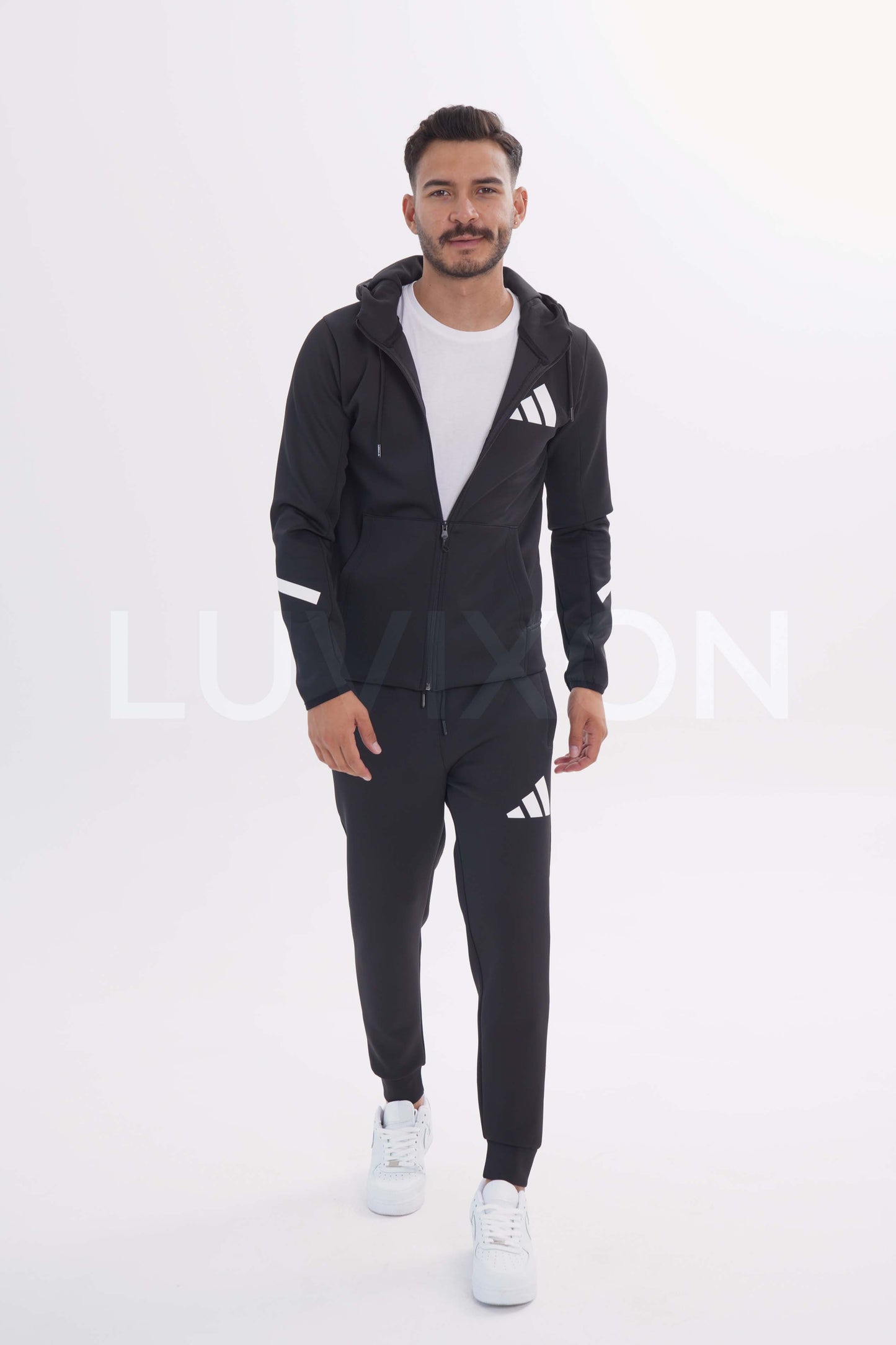 Adidas Z.N.E. Siyah Full-Zip Eşofman Takımı