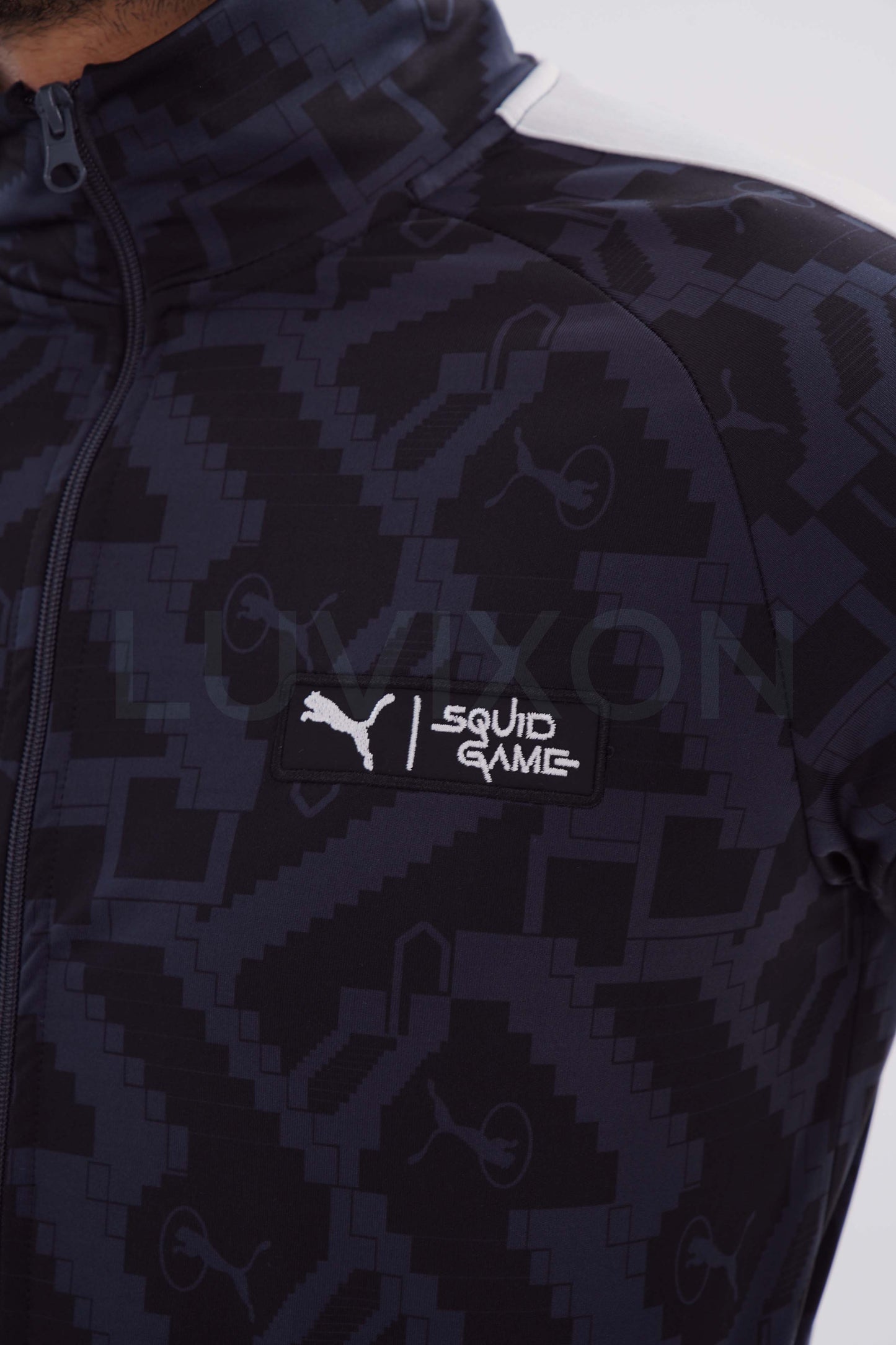 Puma Squid Game Siyah Özel Desenli Eşofman Takımı