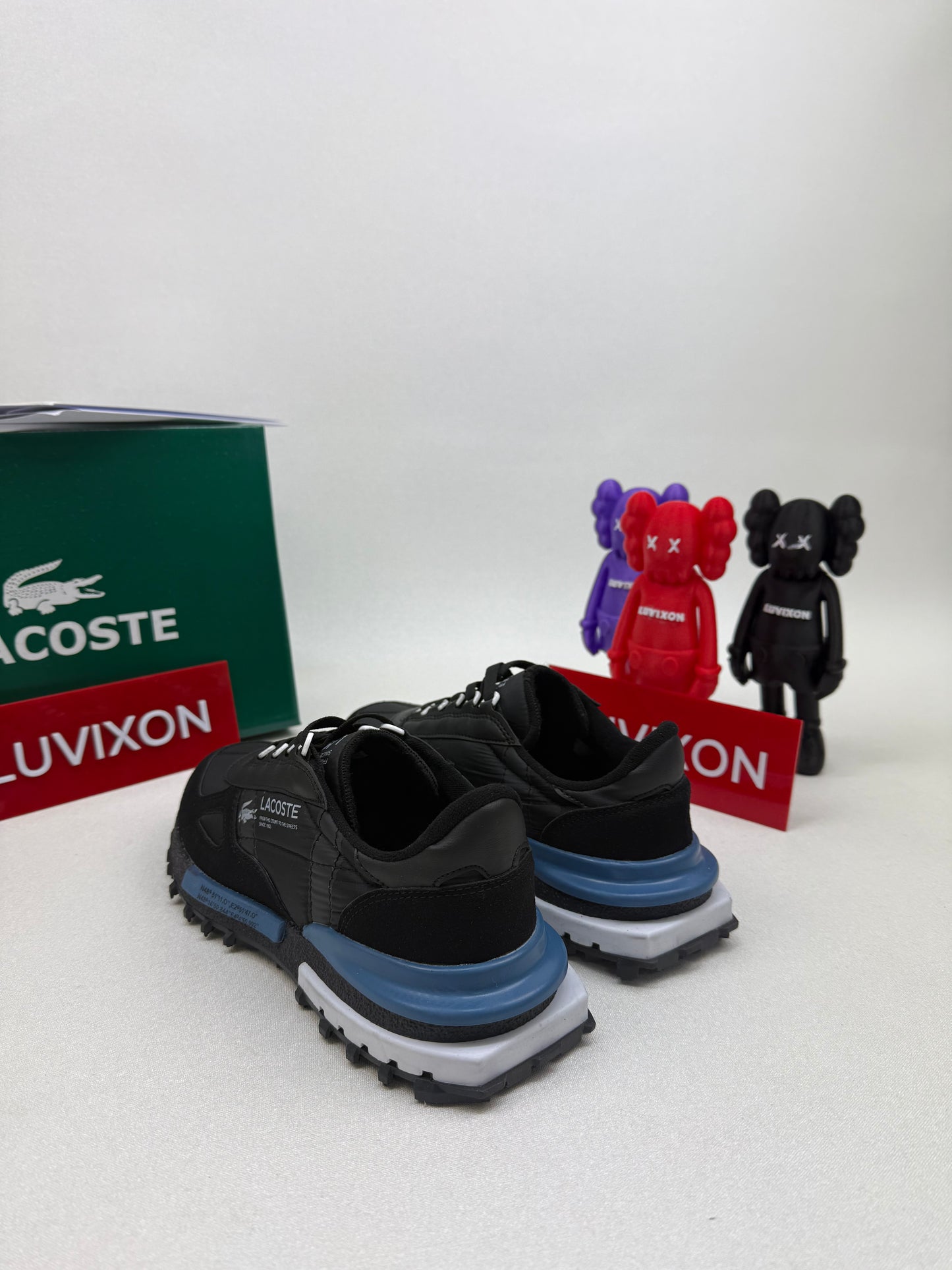 Lacoste Elite Active Erkek Siyah/Lacivert Sneaker