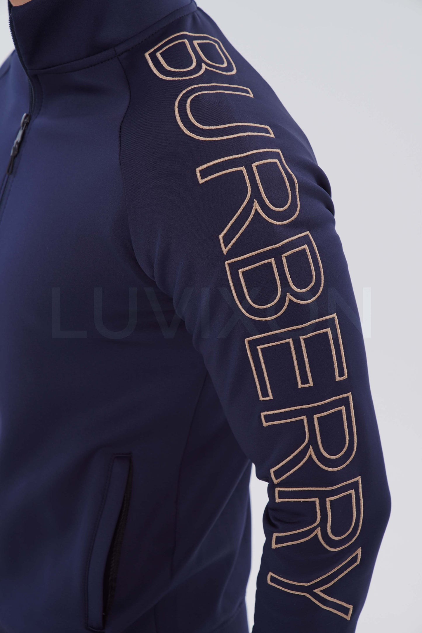 Burberry Lacivert Erkek Eşofman Takımı