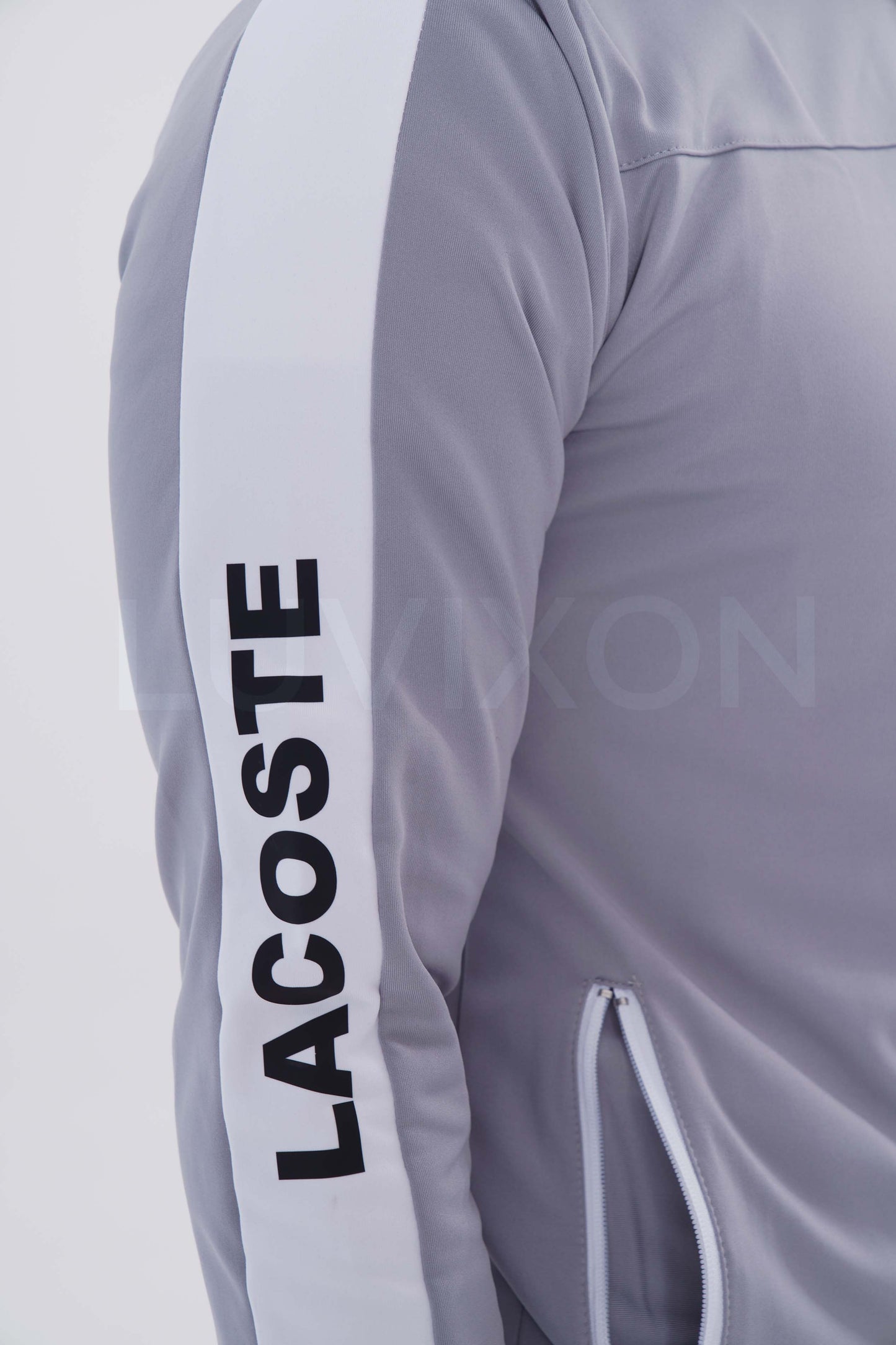 Lacoste Gri/Siyah Eşofman Takımı
