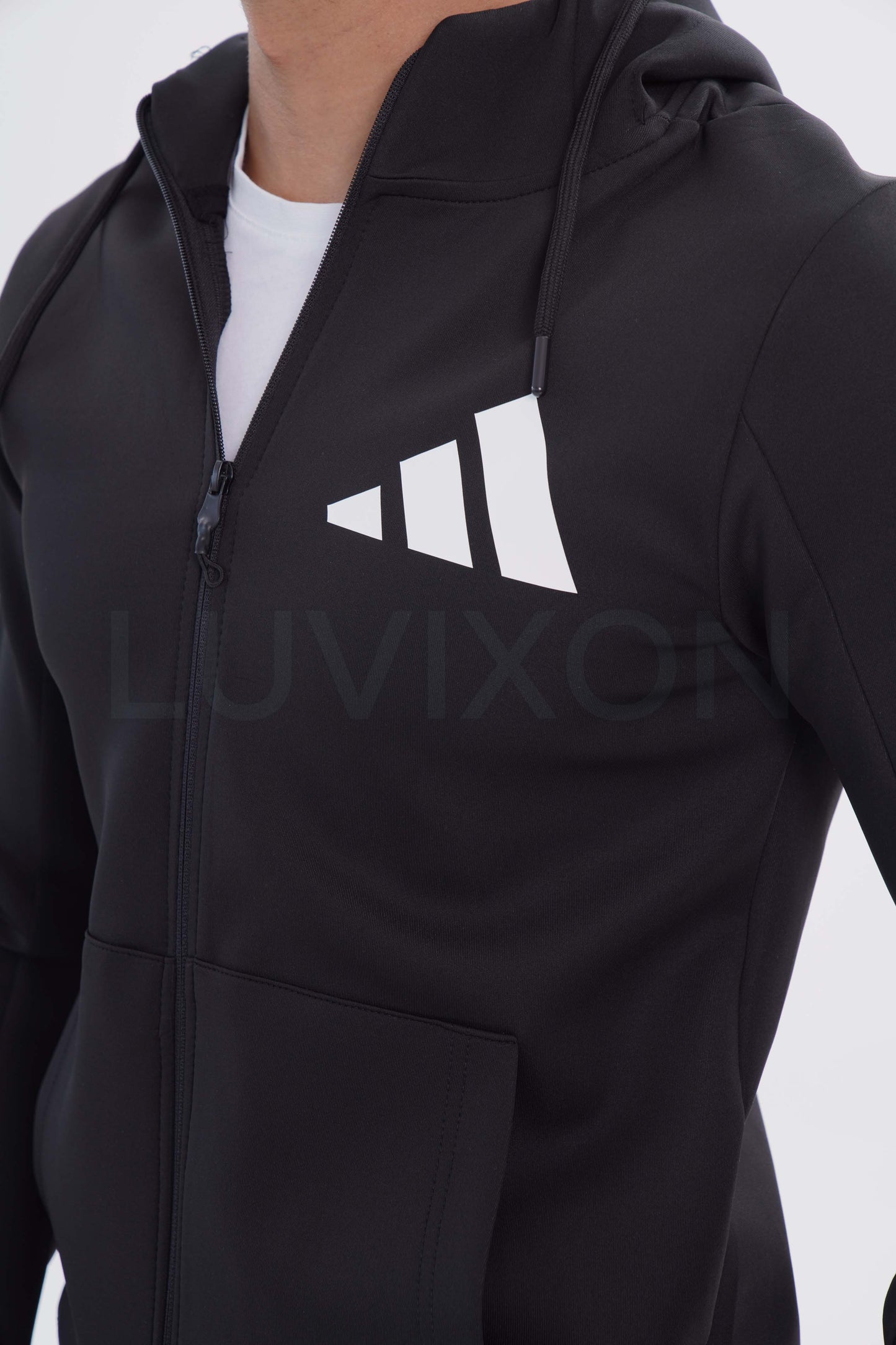 Adidas Z.N.E. Siyah Full-Zip Eşofman Takımı