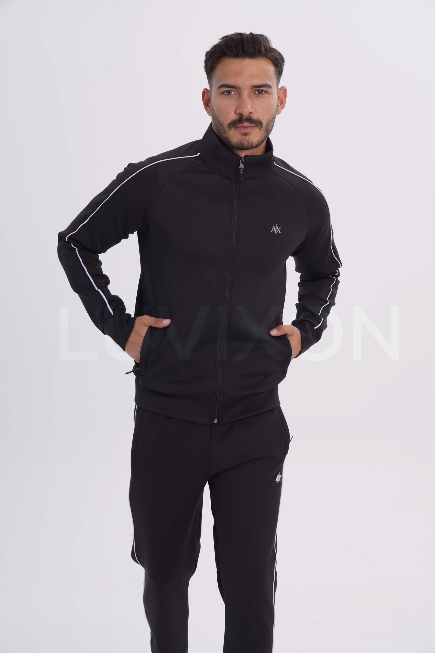 Armani Exchange Siyah Eşofman Takımı