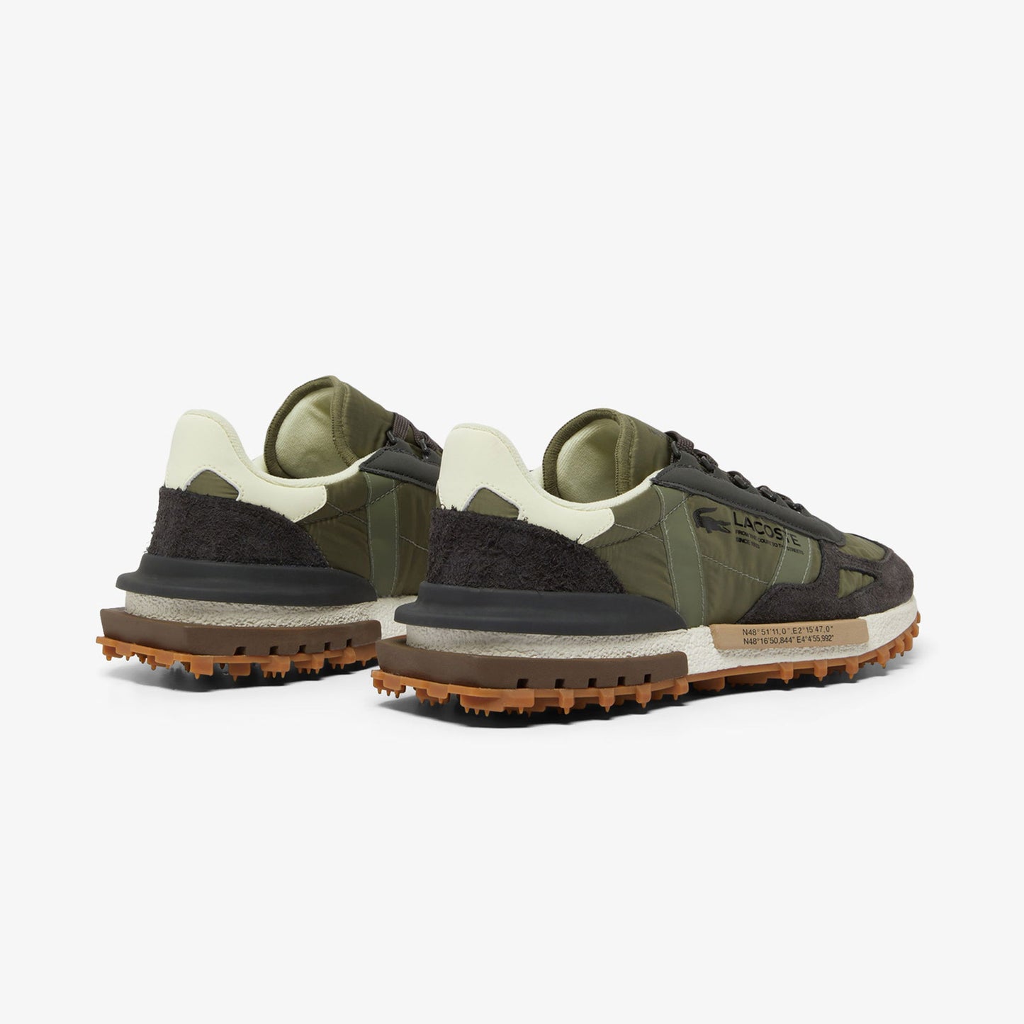 Lacoste Elite Active Erkek Haki/Yeşil Sneaker
