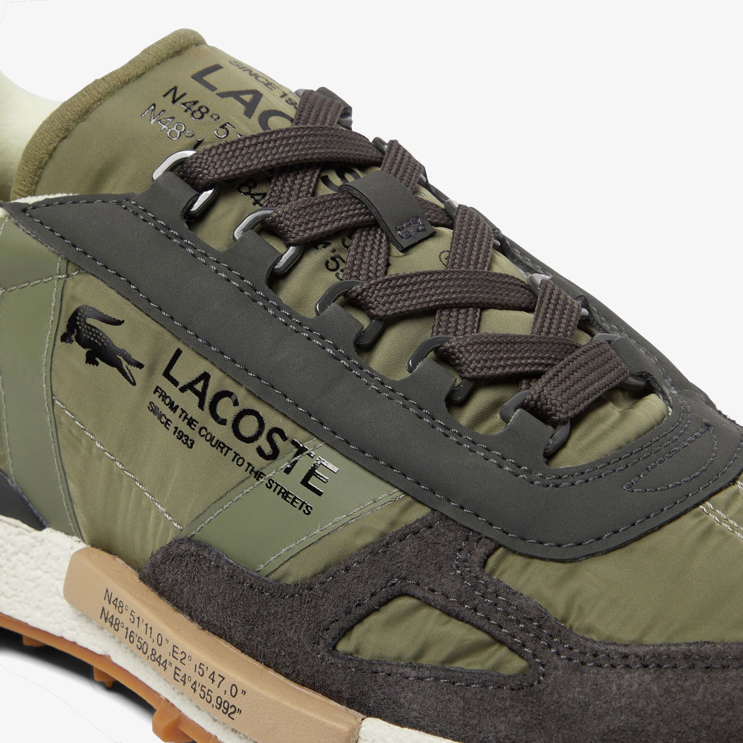 Lacoste Elite Active Erkek Haki/Yeşil Sneaker