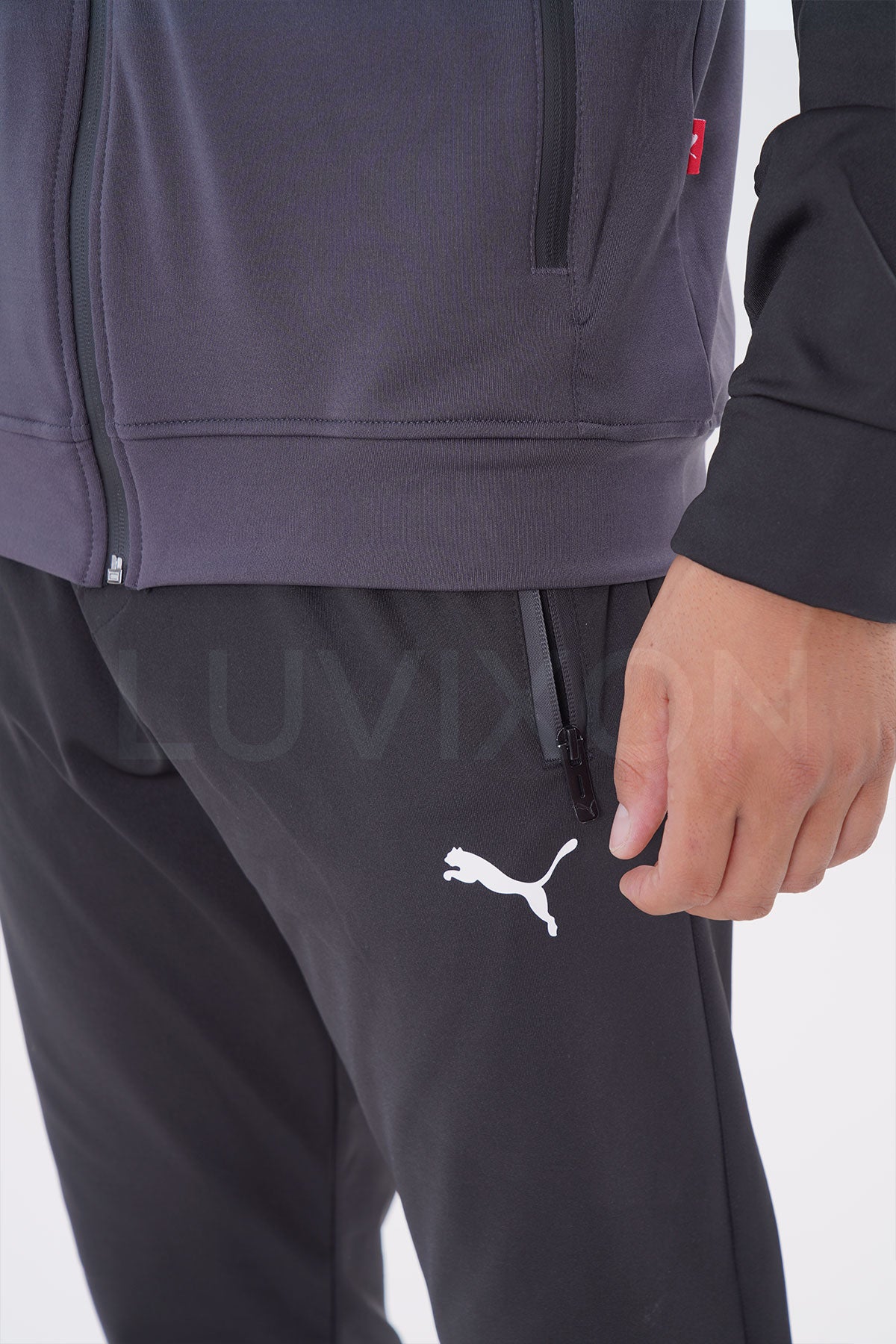 Puma Siyah&Füme Eşofman Takımı