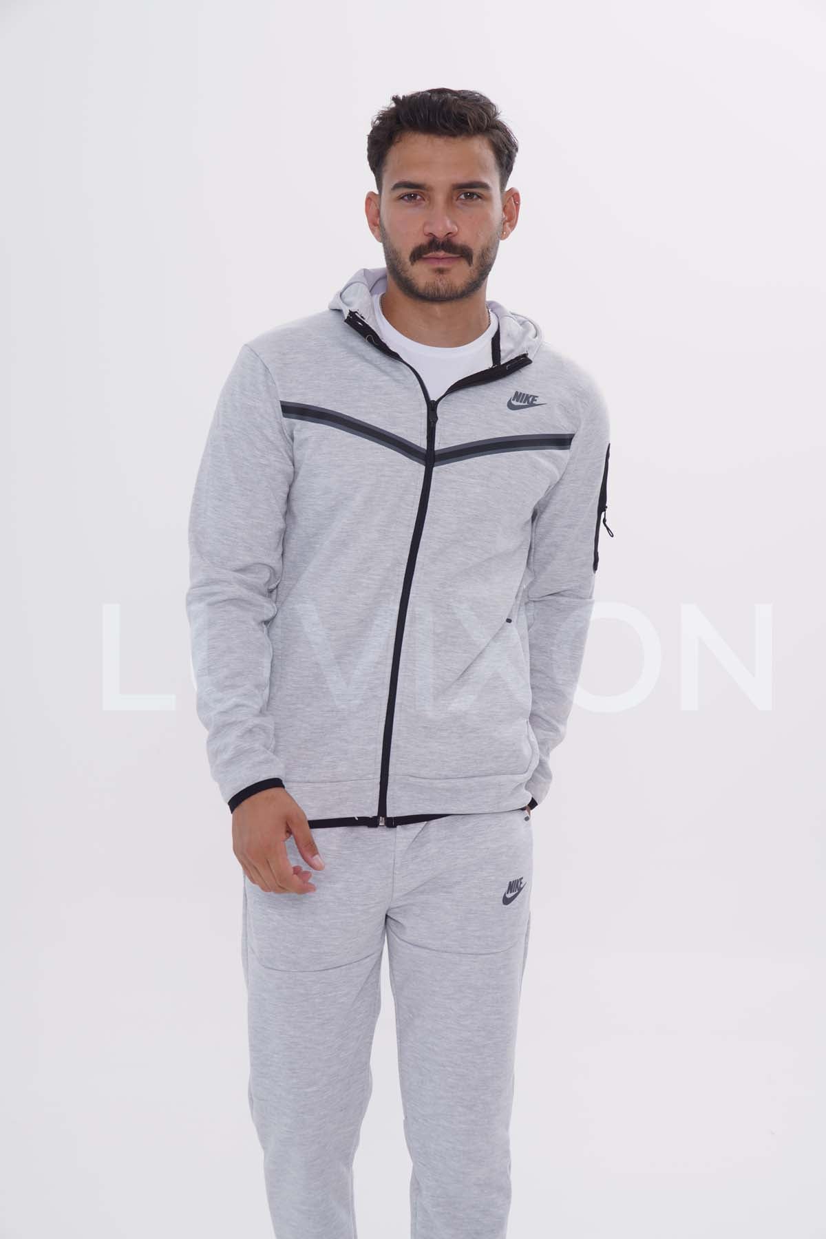 Nike Tech Fleece Gri Eşofman takımı