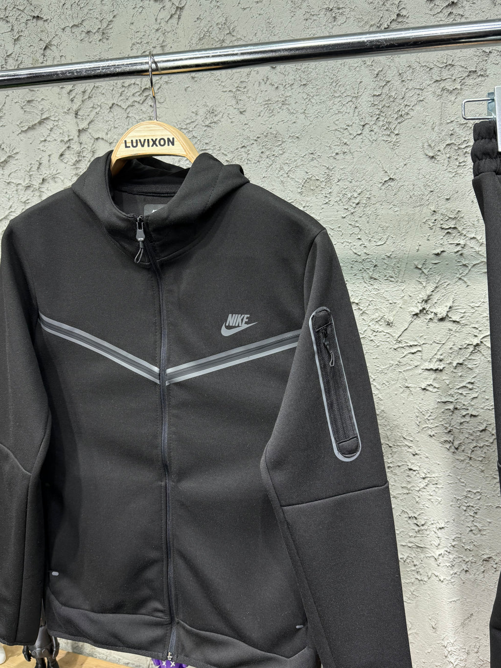 Nike Tech Fleece Siyah Eşofman takımı