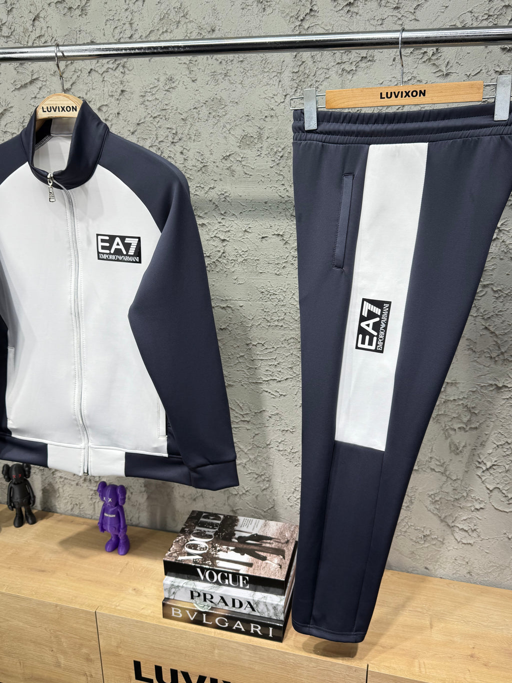 EA7 Füme Premium Eşofman Takımı