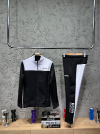 Boss Erkek Eşofman Takımı – Siyah & Beyaz