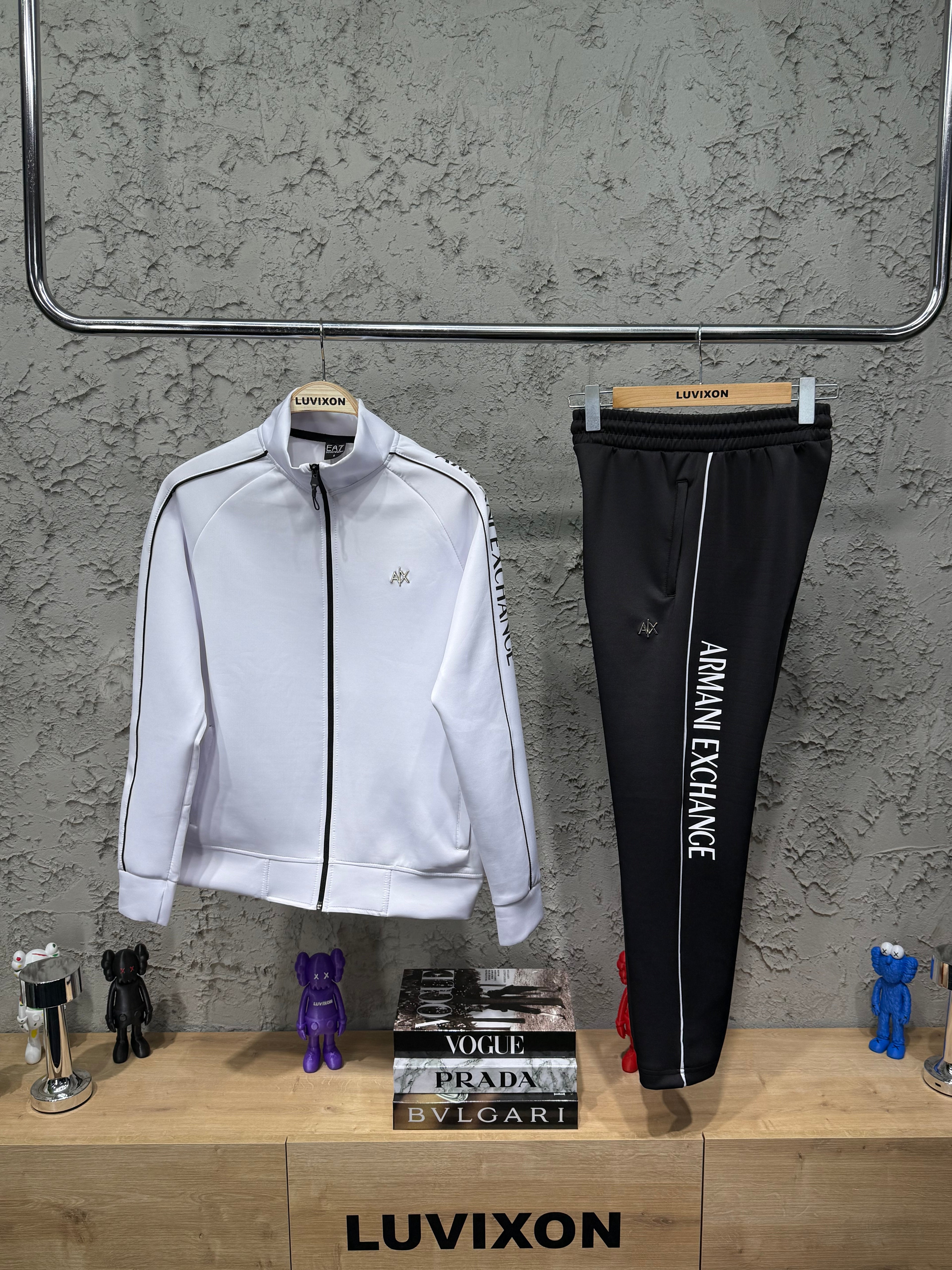 Armani Exchange Beyaz Eşofman Takımı