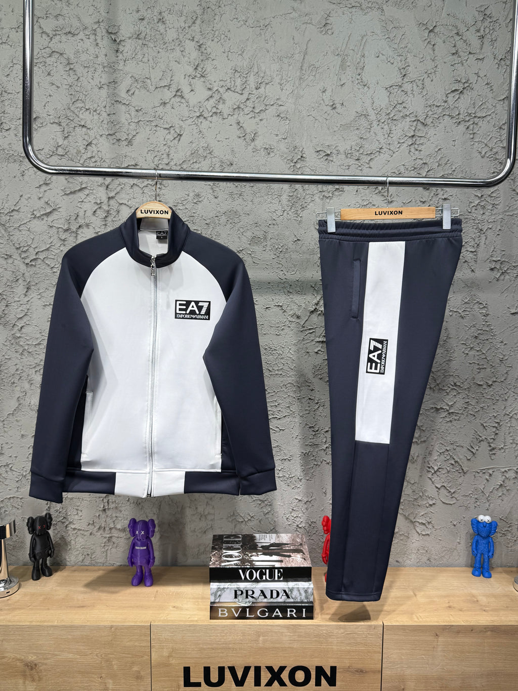 EA7 Füme Premium Eşofman Takımı