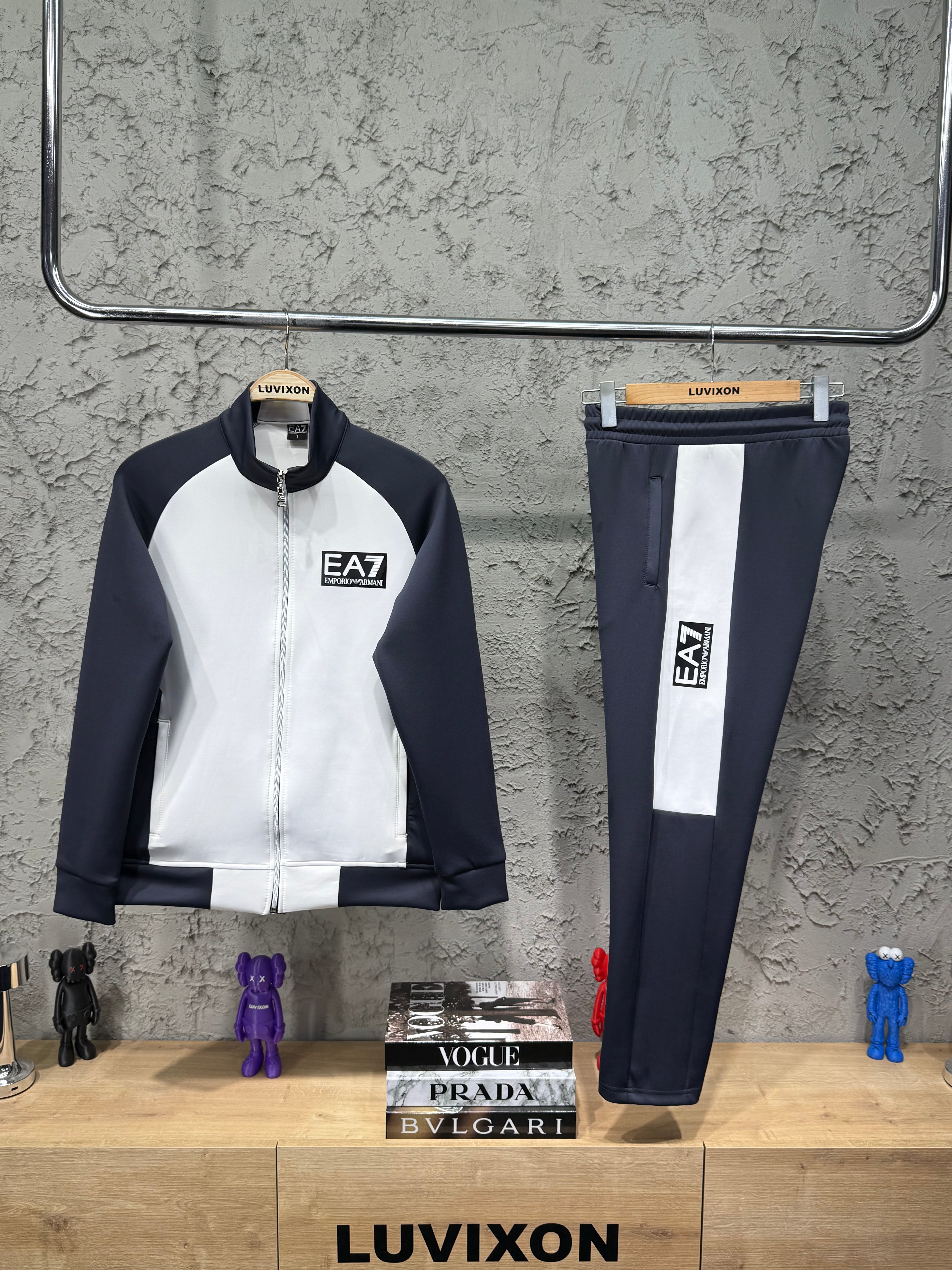 EA7 Füme Premium Eşofman Takımı