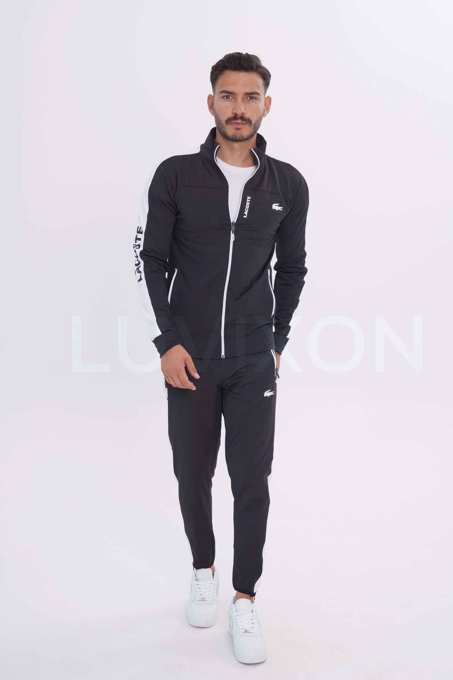 Lacoste Siyah Eşofman Takımı