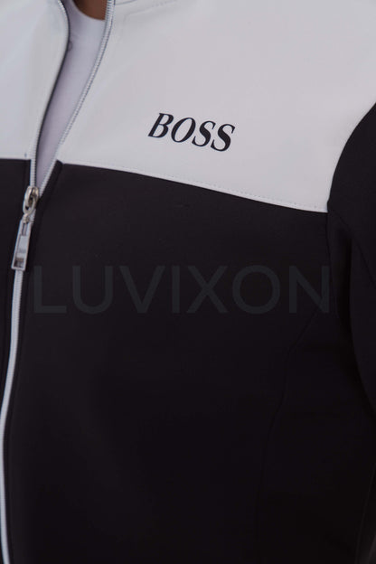 Boss Erkek Eşofman Takımı – Siyah & Beyaz