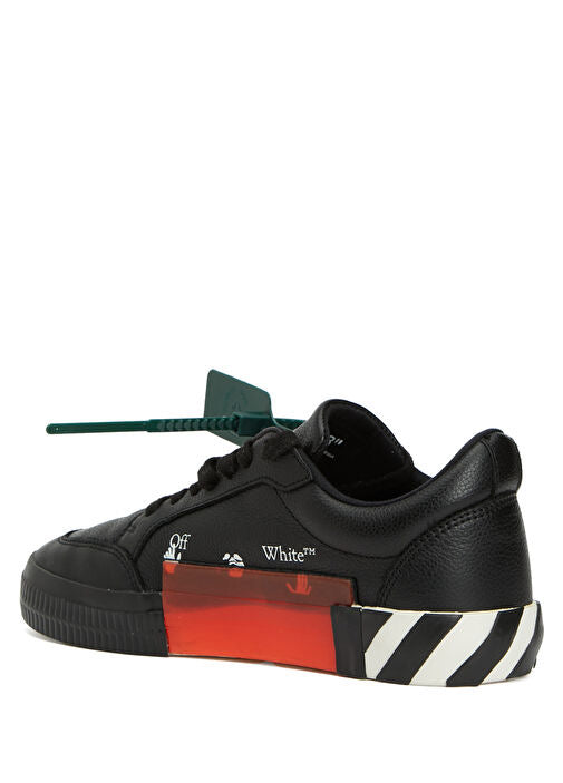 Off-White Deri Siyah Sneaker