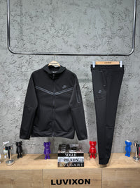 Nike Tech Fleece Siyah Eşofman takımı