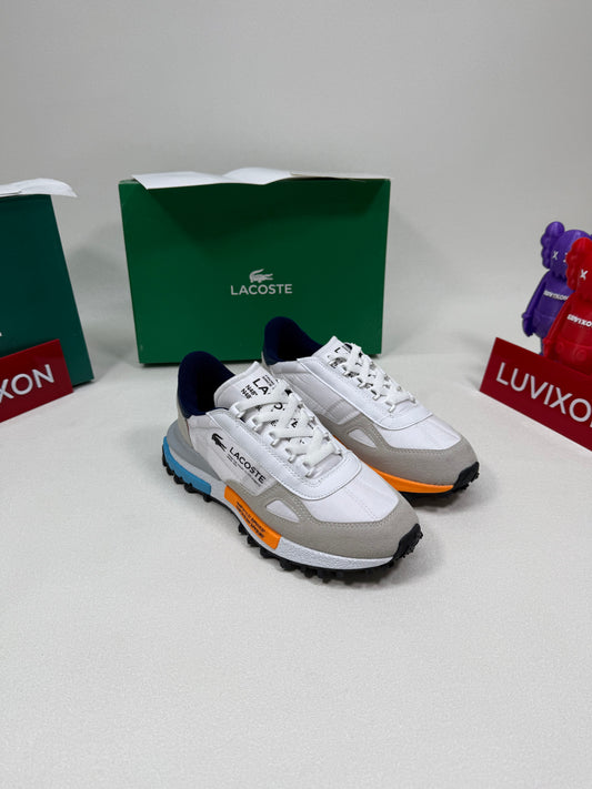 Lacoste Elite Active Erkek Beyaz/Lacivert Sneaker