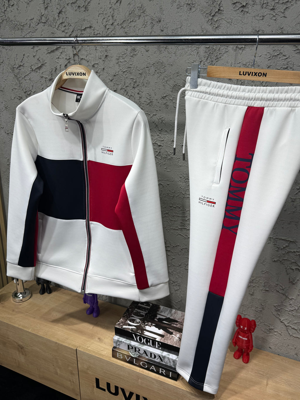 Tommy Hilfiger Premium Beyaz Eşofman Takımı