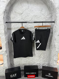 Adidas Z.N.E. Siyah Şort Takımı