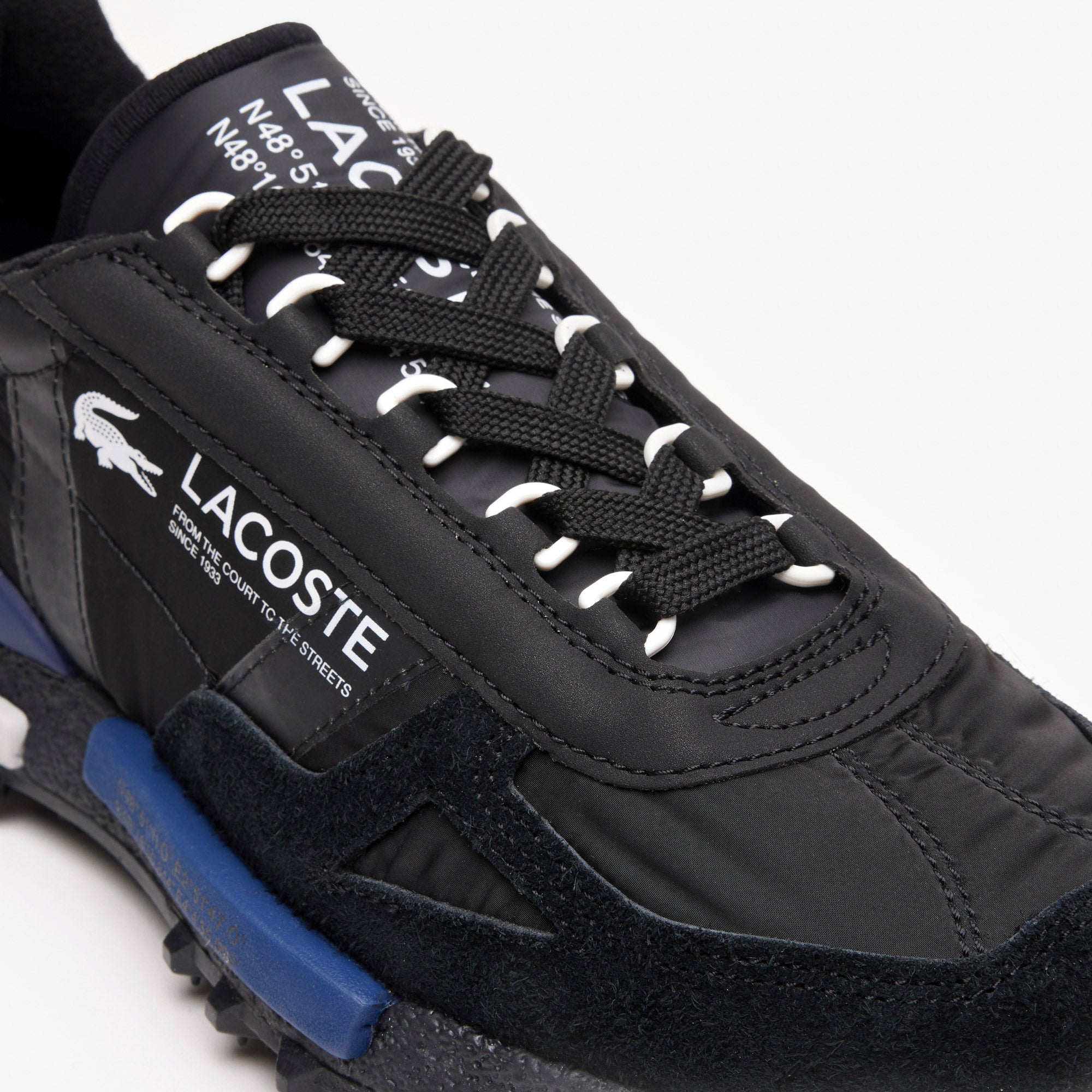 Lacoste Elite Active Erkek Siyah/Lacivert Sneaker