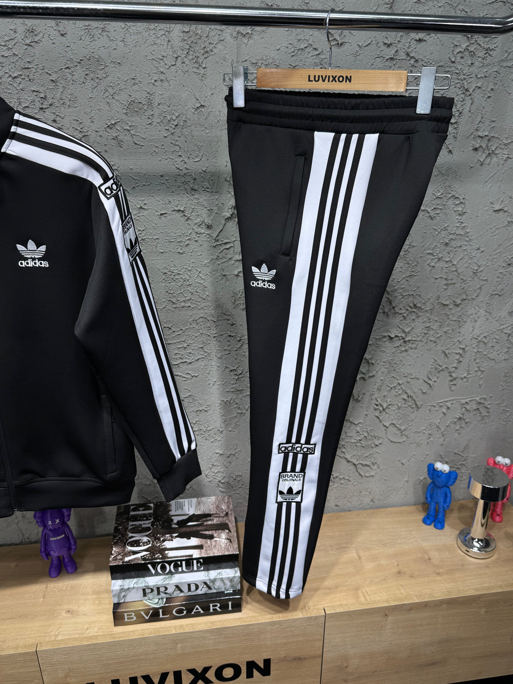 Adidas The Brand W. 3 Stripes Siyah Eşofman Takımı