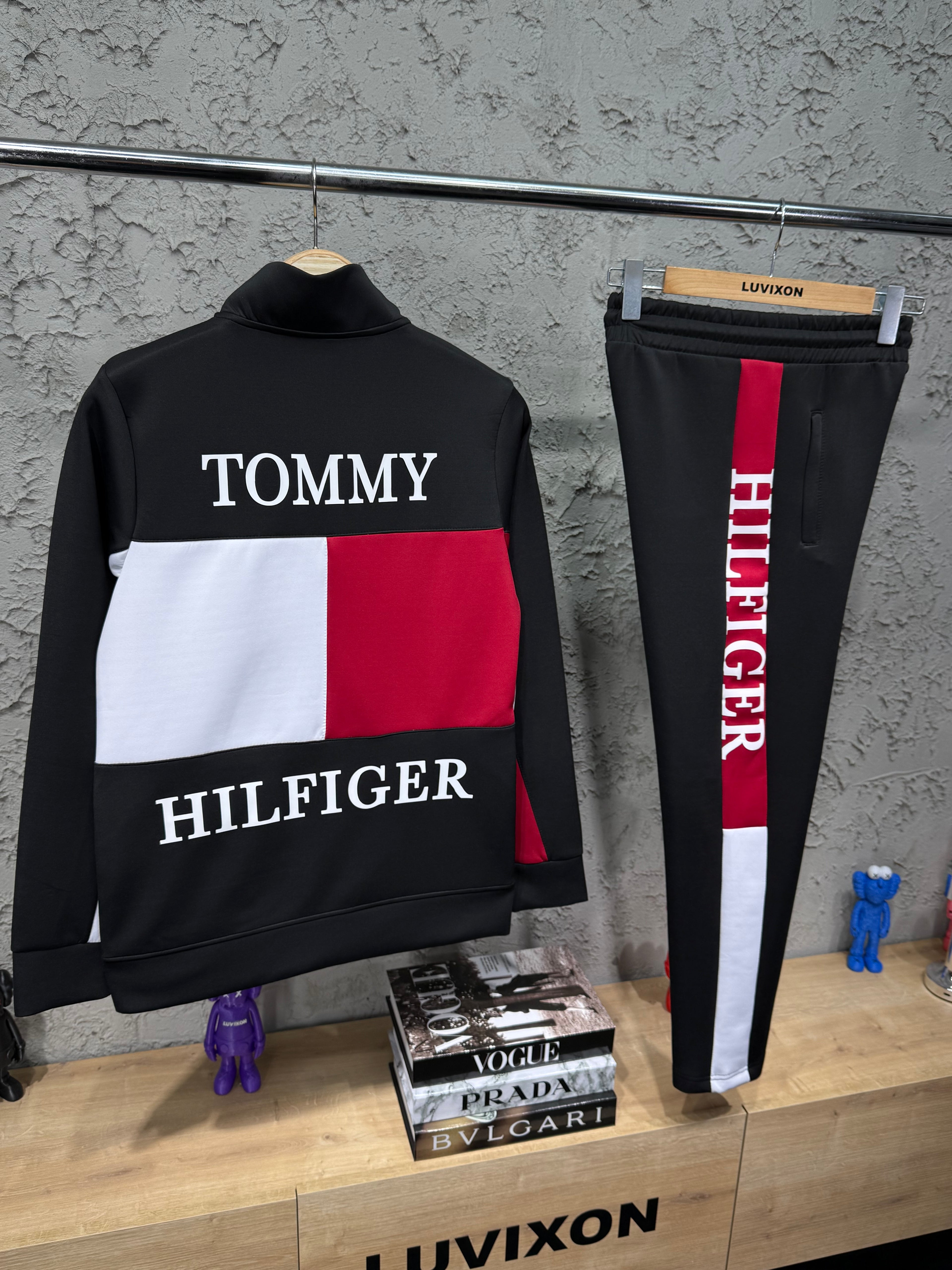 Tommy Hilfiger Premium Siyah Eşofman Takımı