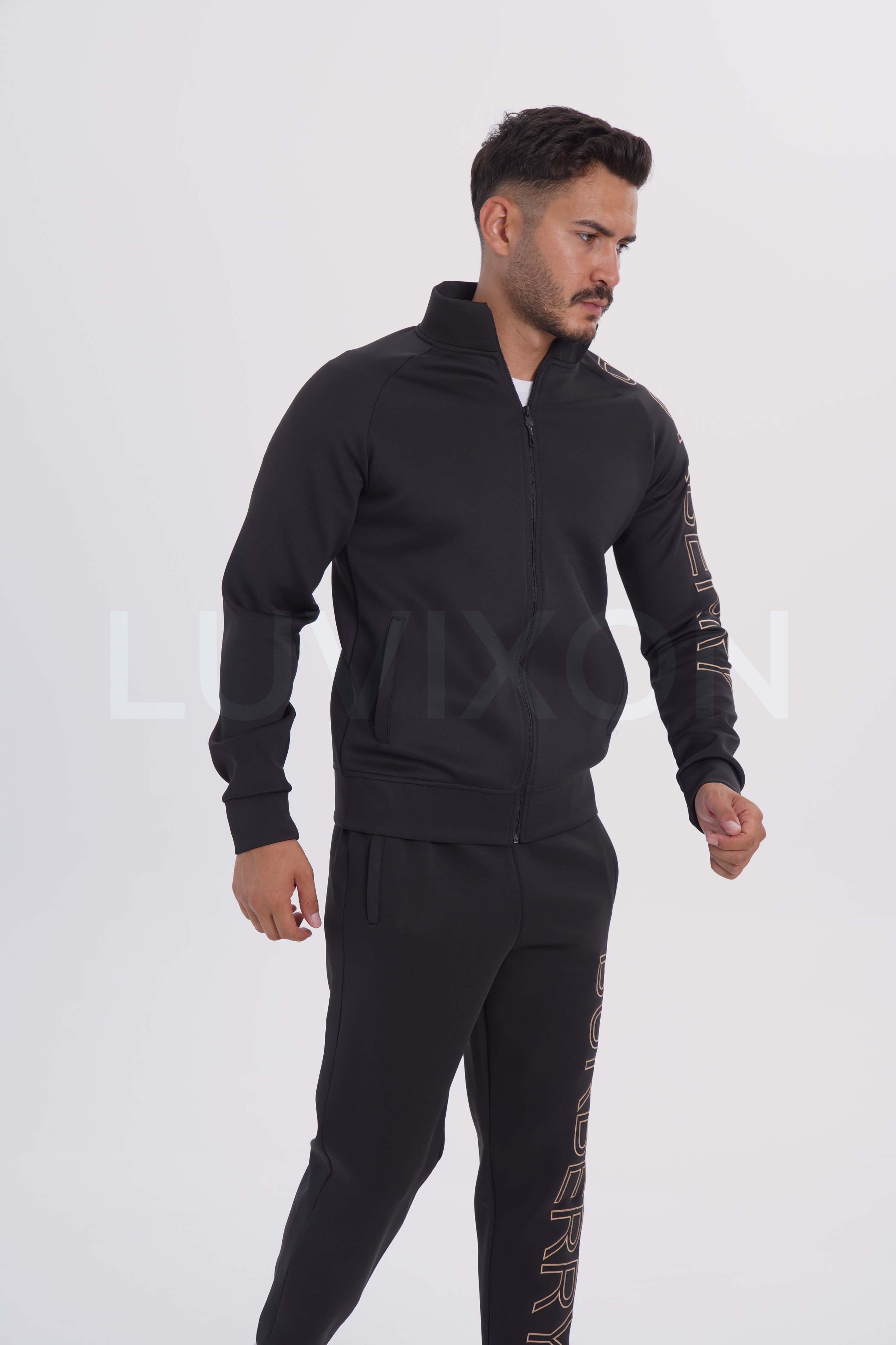 Burberry Siyah Erkek Eşofman Takımı