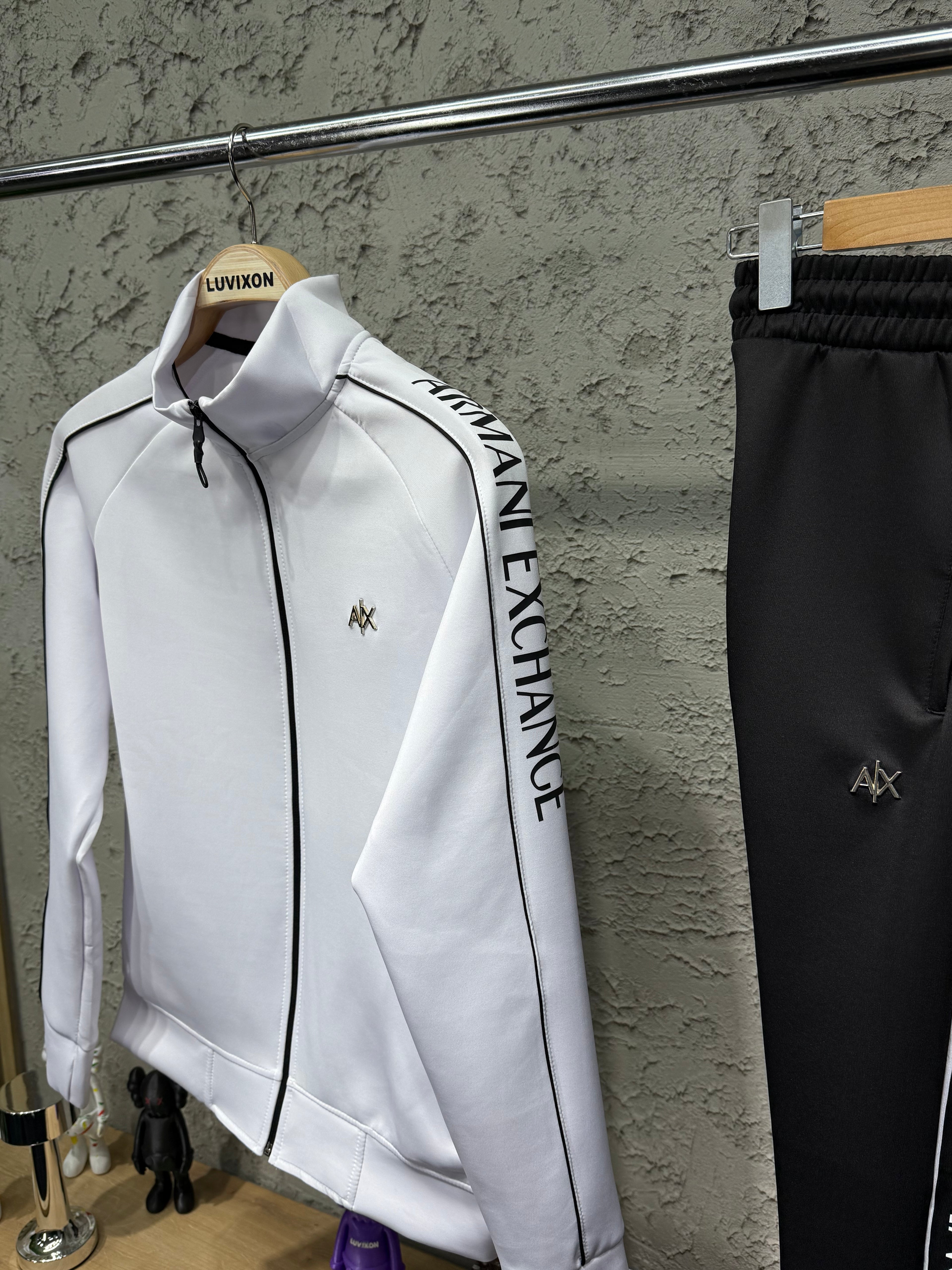 Armani Exchange Beyaz Eşofman Takımı