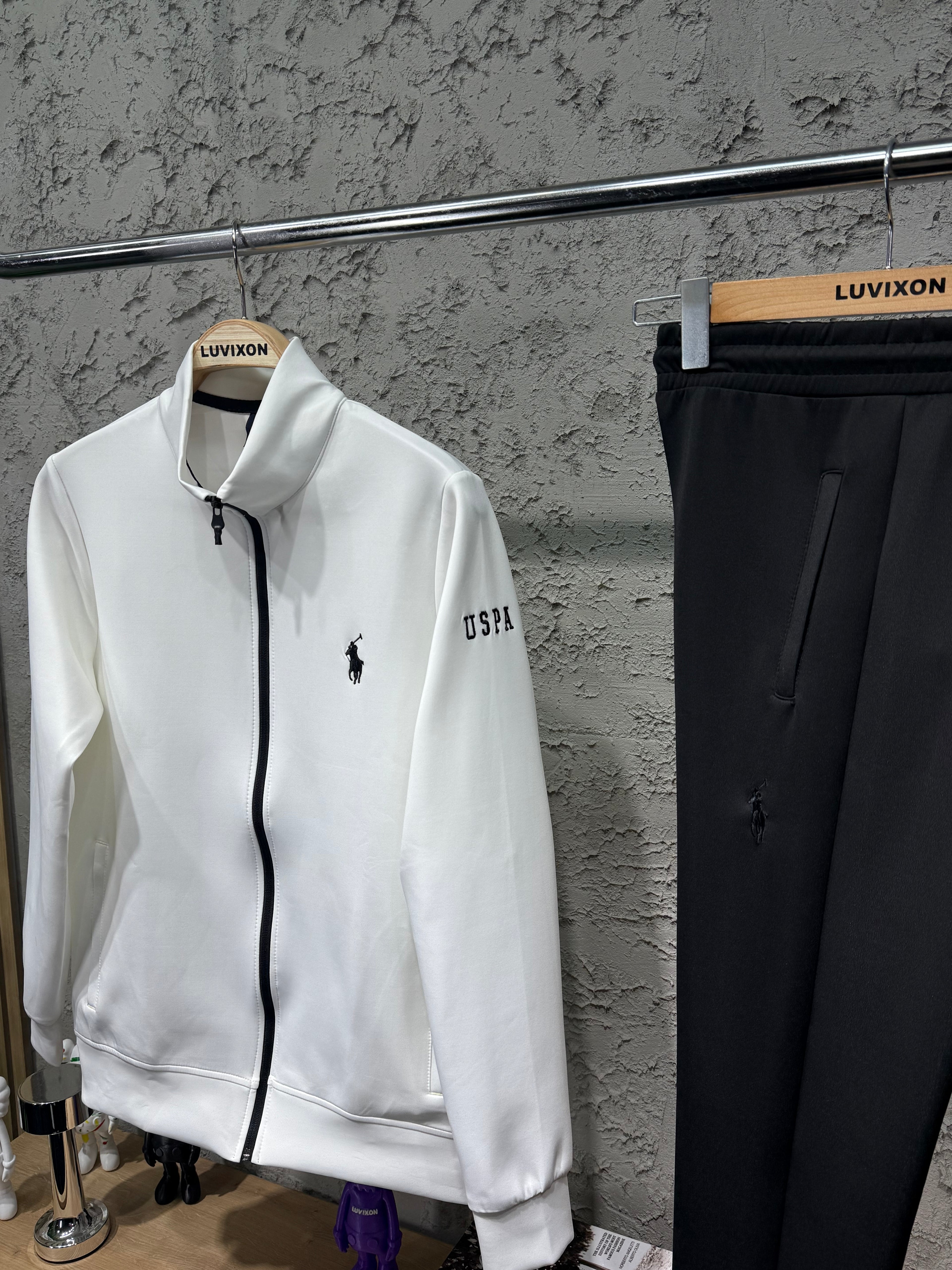 US. POLO Beyaz Eşofman Takımı