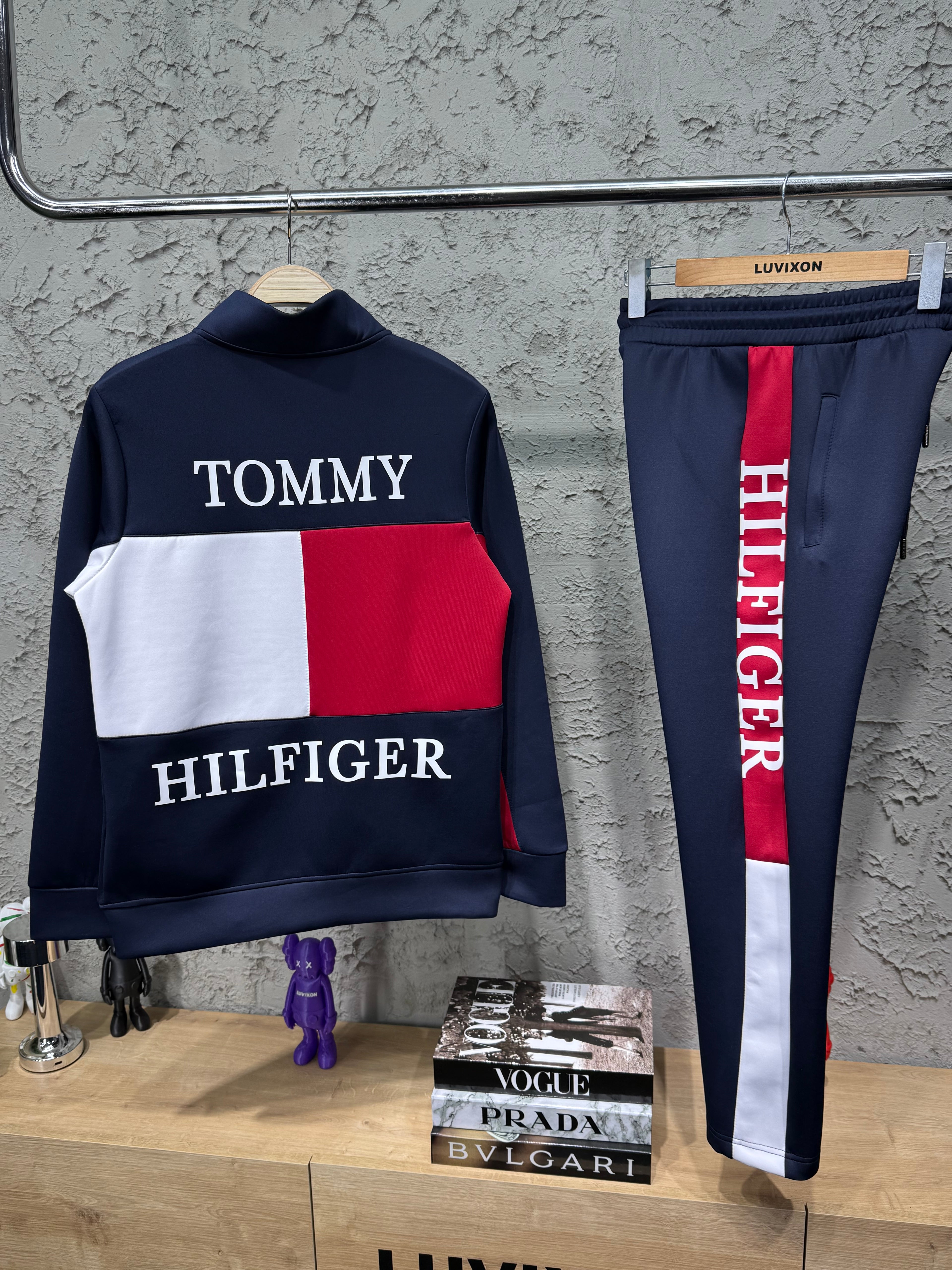 Tommy Hilfiger Premium Lacivert Eşofman Takımı