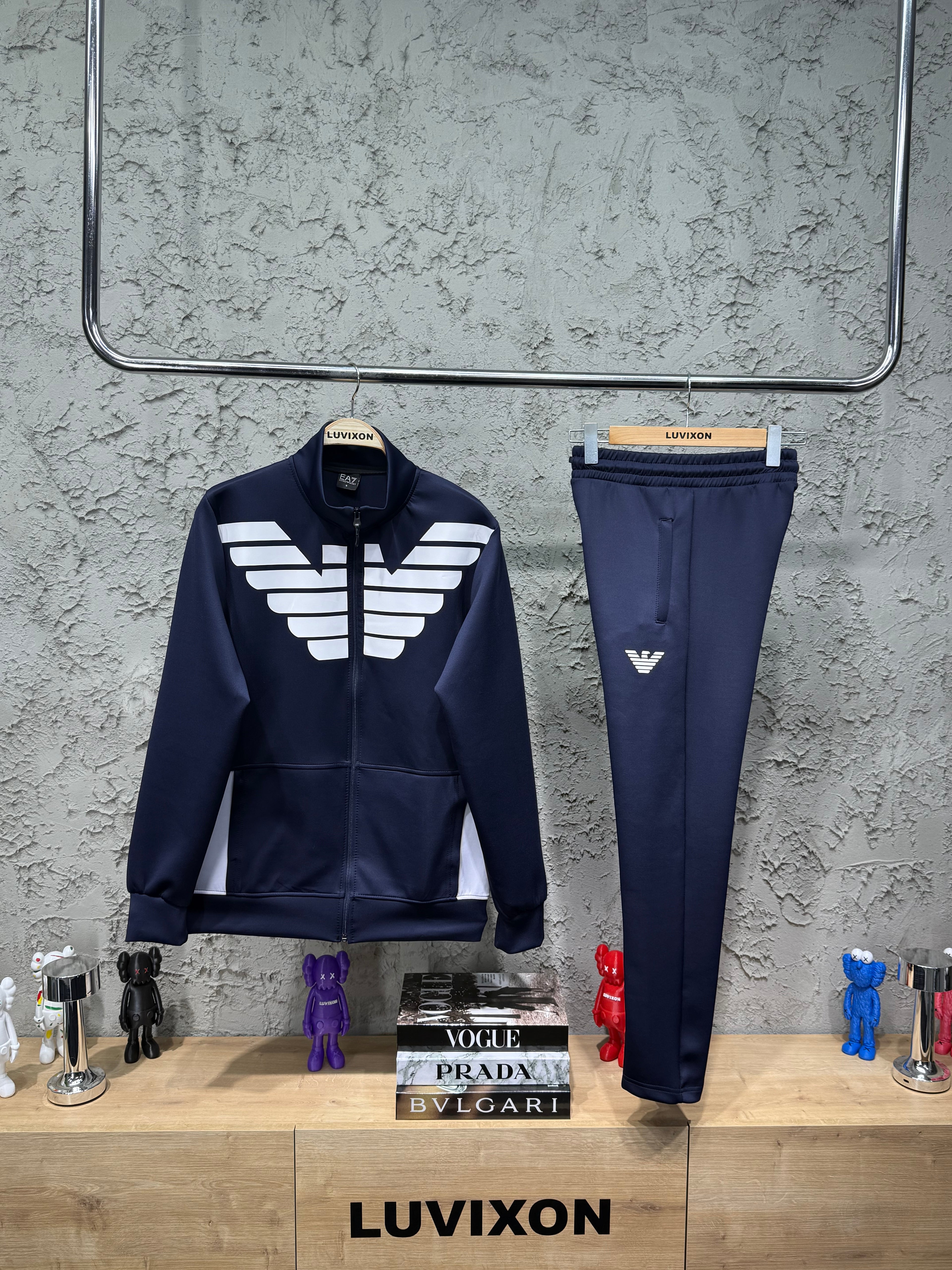 Armani Eagle Premium Lacivert Eşofman Takımı