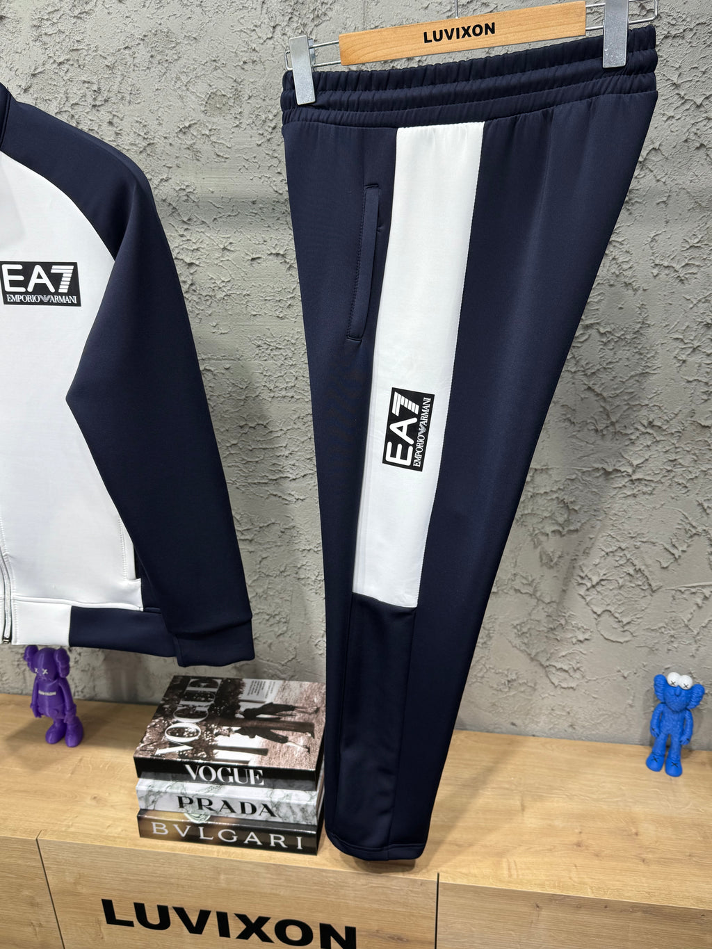 EA7 Lacivert Premium Eşofman Takımı