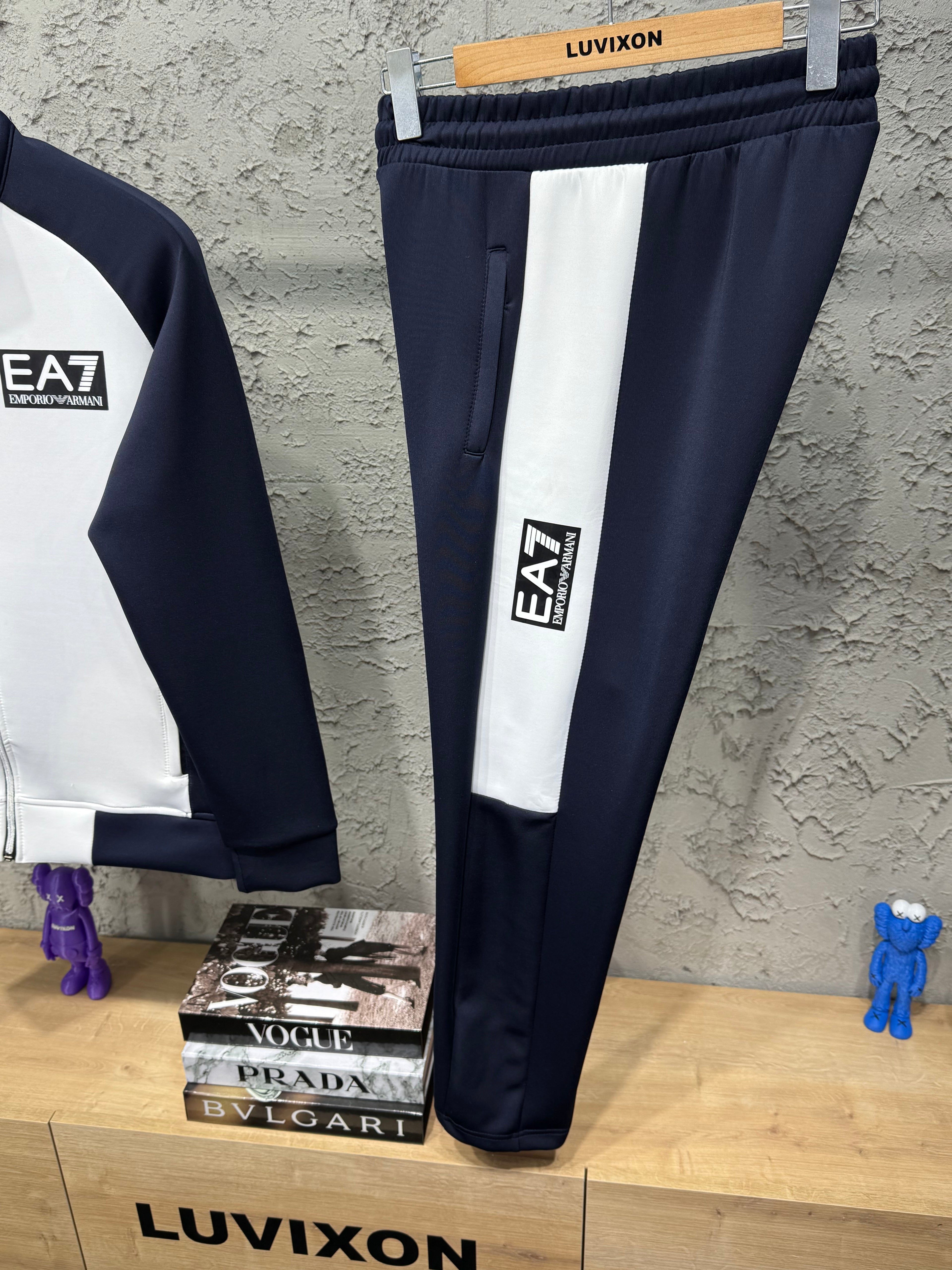 EA7 Lacivert Premium Eşofman Takımı