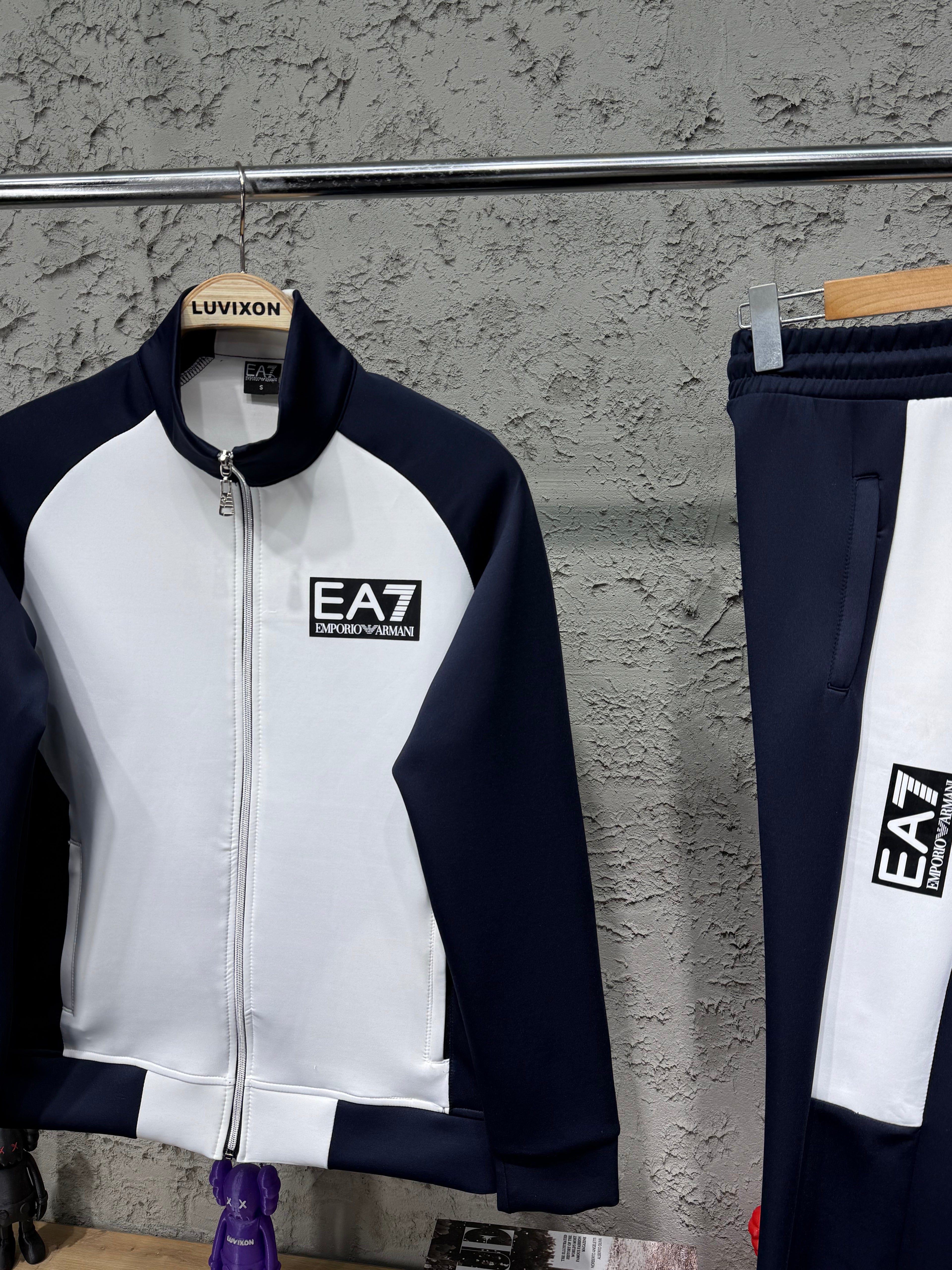 EA7 Lacivert Premium Eşofman Takımı