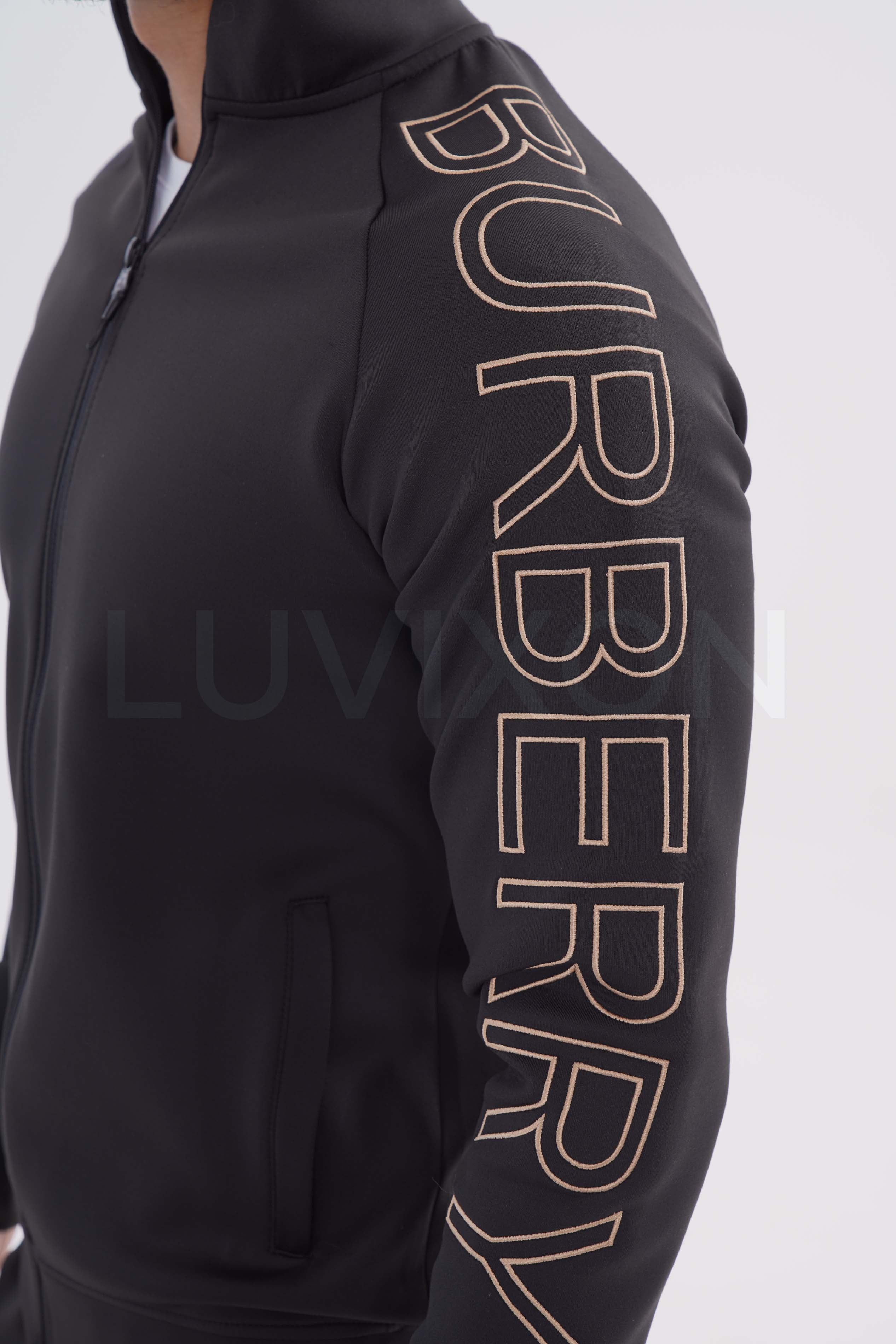 Burberry Siyah Erkek Eşofman Takımı