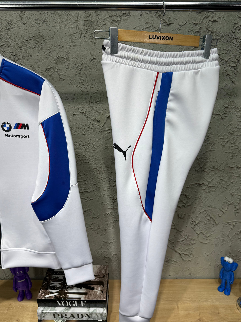 Puma BMW M sport MT7 Beyaz Eşofman Takımı