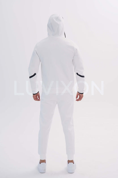 Adidas Z.N.E. Beyaz Full-Zip Eşofman Takımı