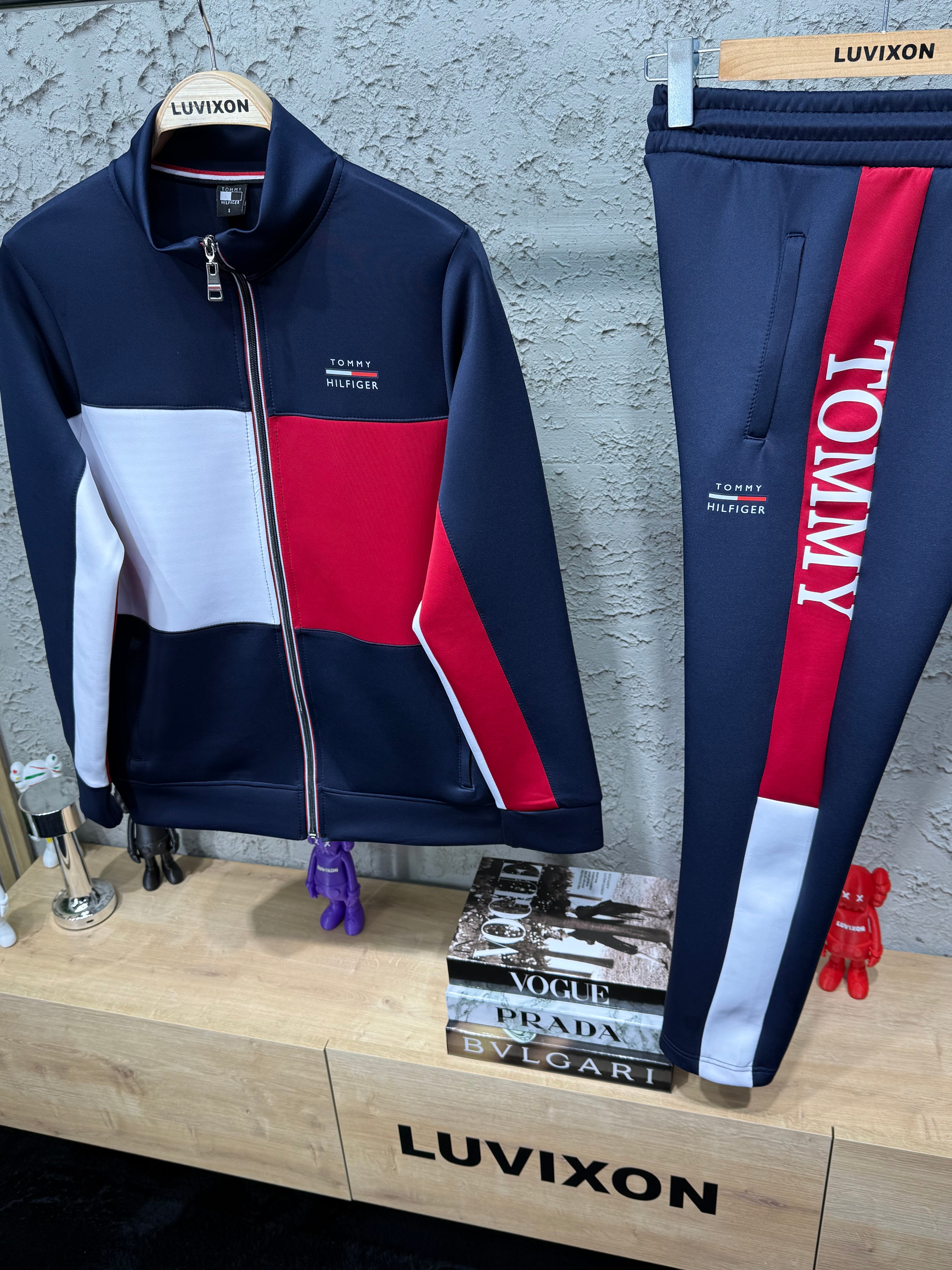 Tommy Hilfiger Premium Lacivert Eşofman Takımı