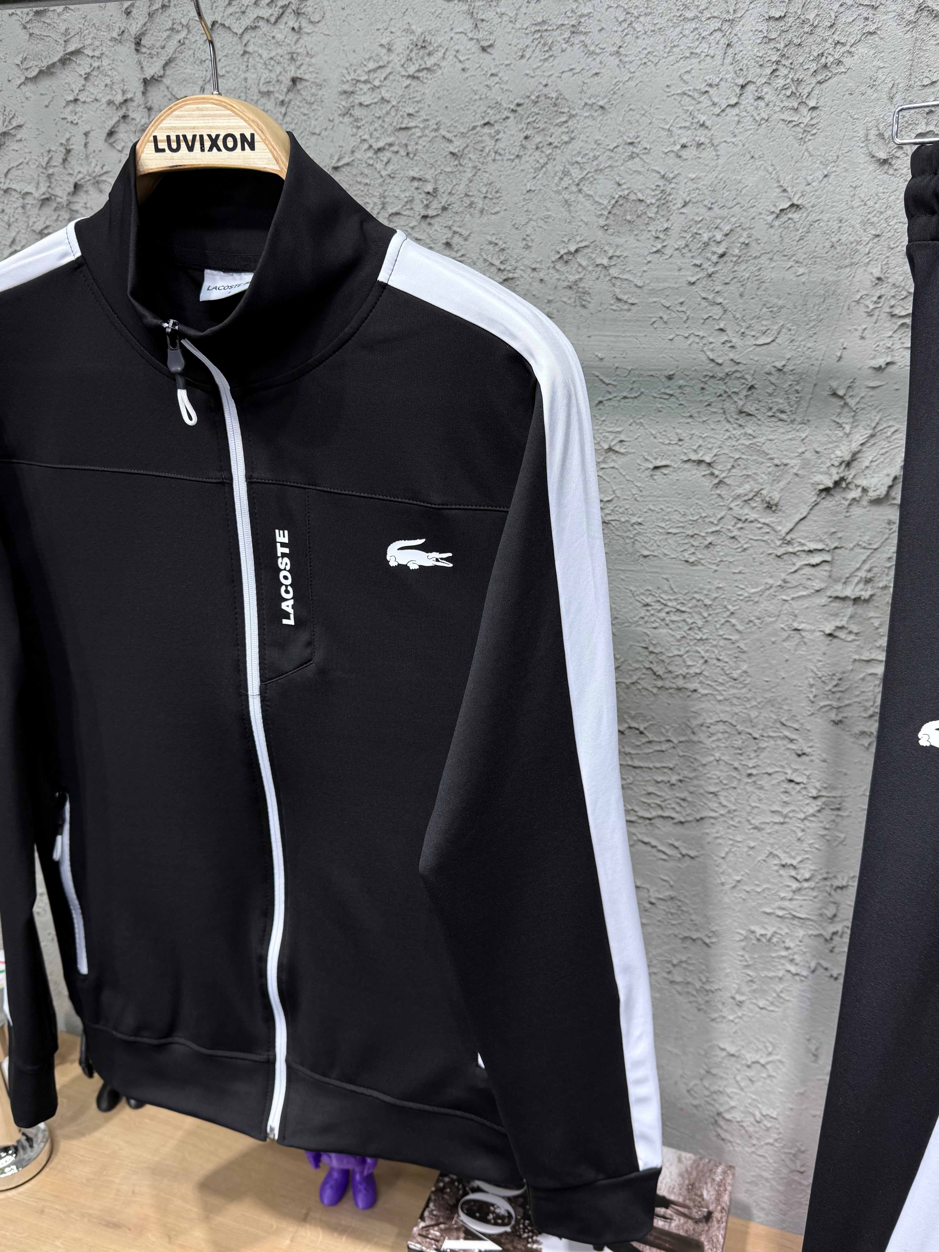 Lacoste Siyah Eşofman Takımı