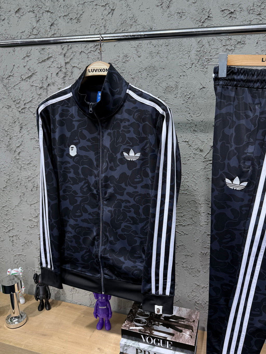 Adidas x Bape Kamuflaj Desenli Eşofman Takımı