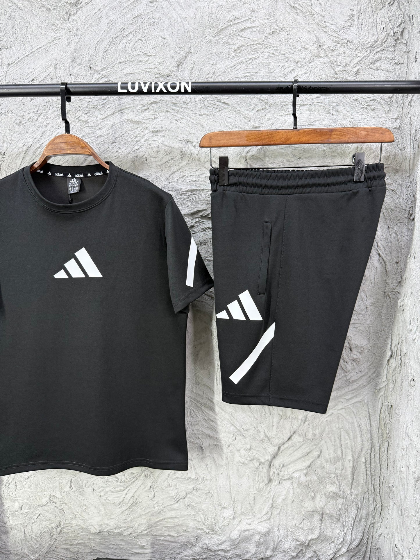Adidas Z.N.E. Siyah Şort Takımı